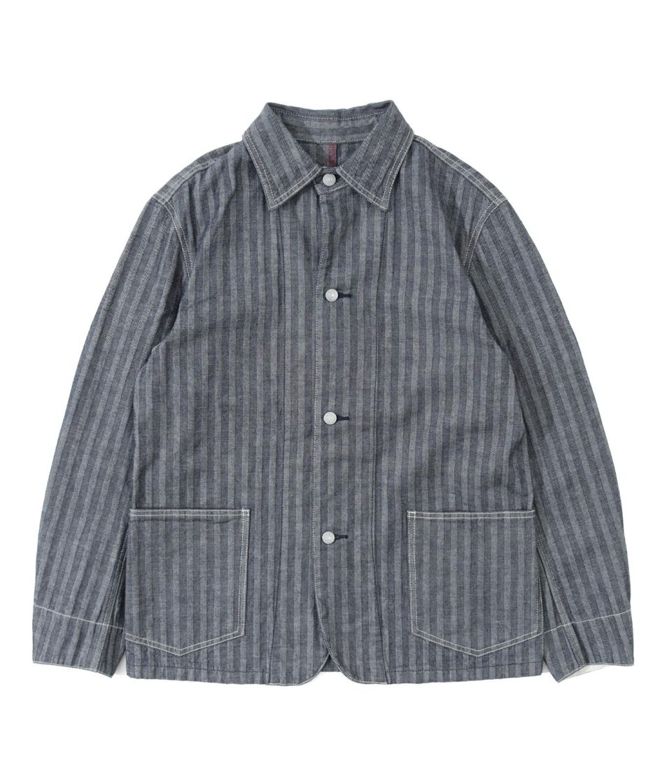 Sashiko Denim Hanten Usedwell / 刺し子デニム半纏 ユーズドウェル