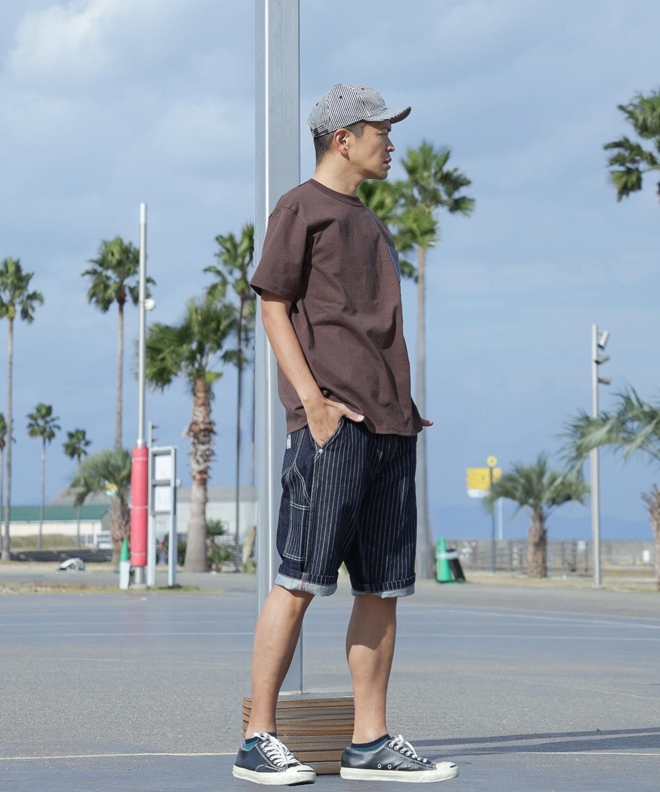 13oz Wabash Combo Painter Shorts / 13oz ウォバッシュコンボ ペインターショーツ