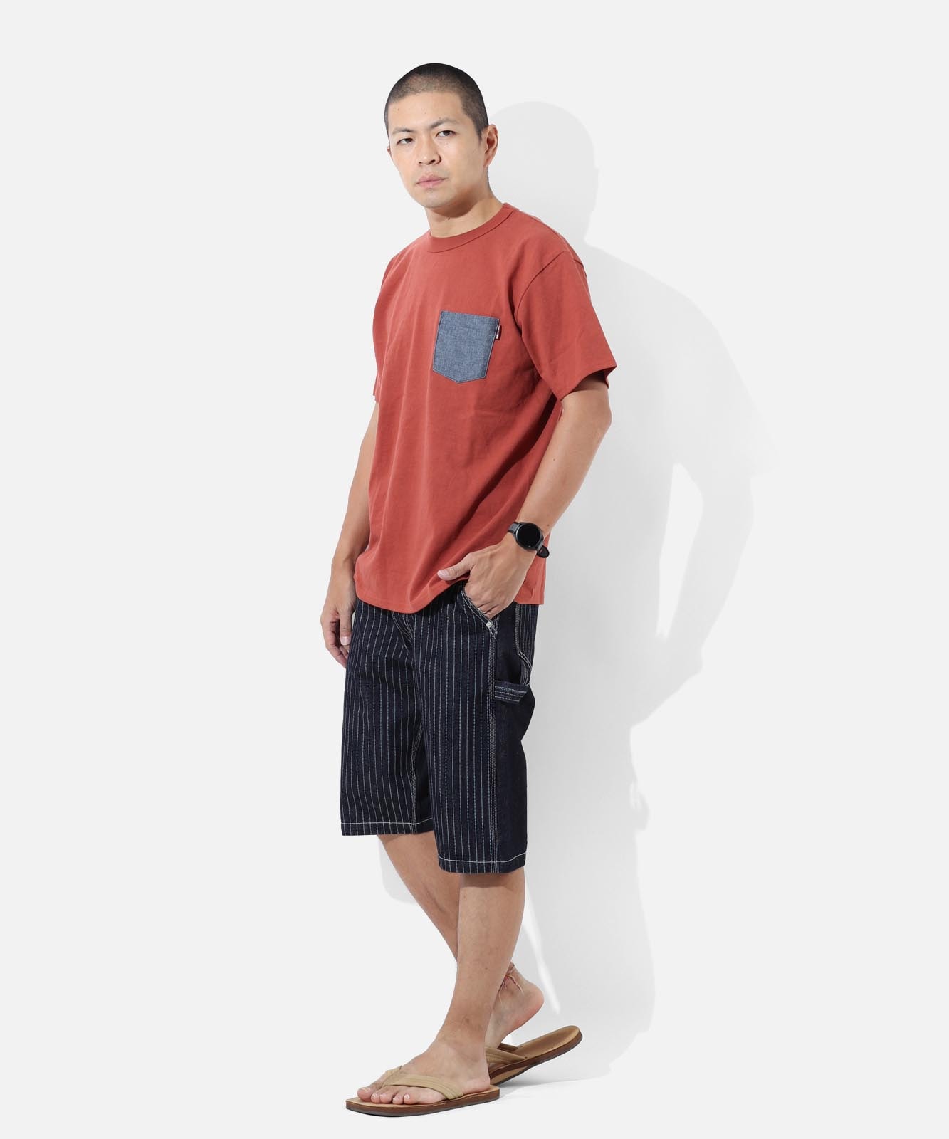 13oz Wabash Combo Painter Shorts / 13oz ウォバッシュコンボ ペインターショーツ