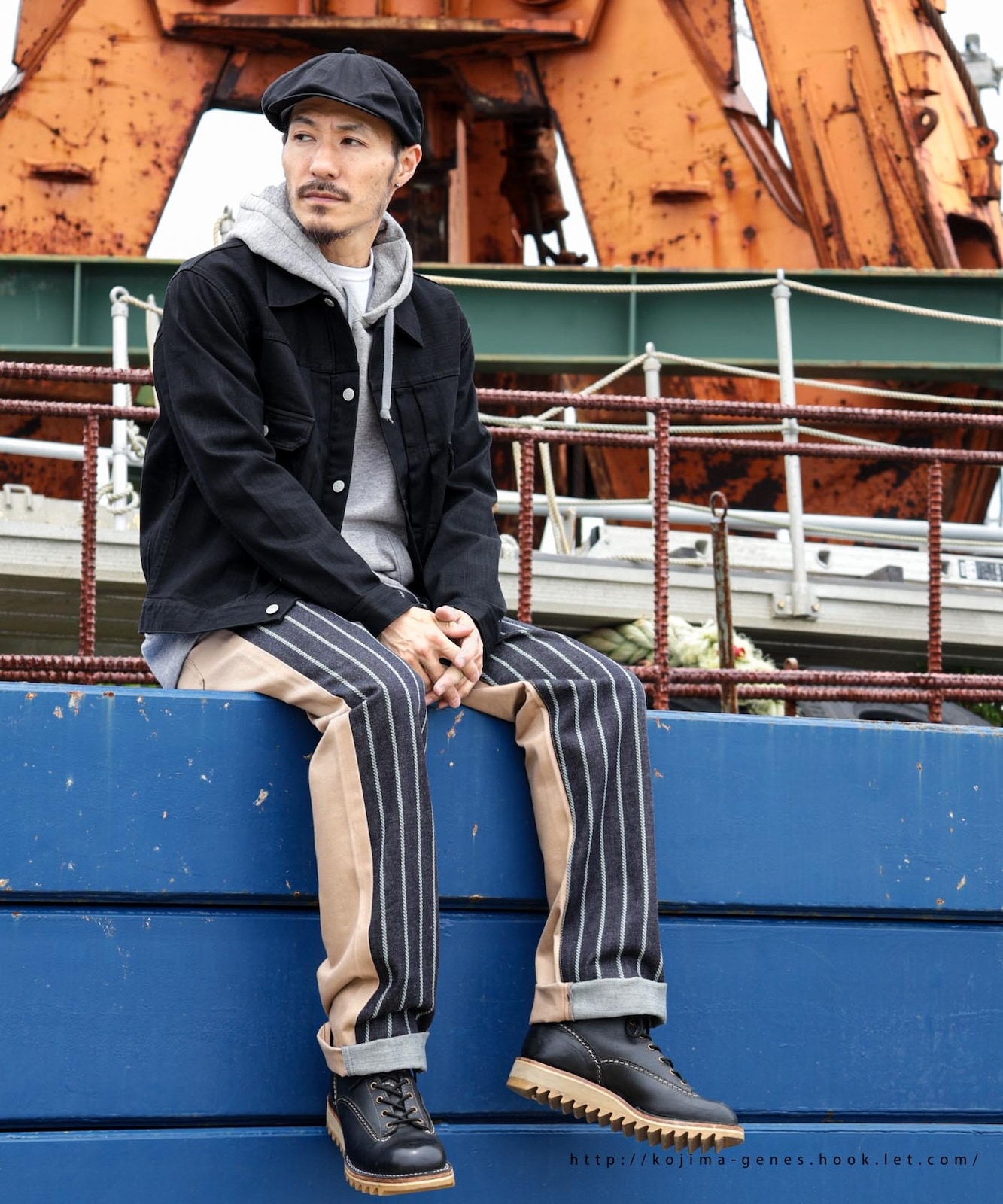 Stretch Black Denim 2nd Jacket / ȥå֥åǥ˥ 2nd㥱å