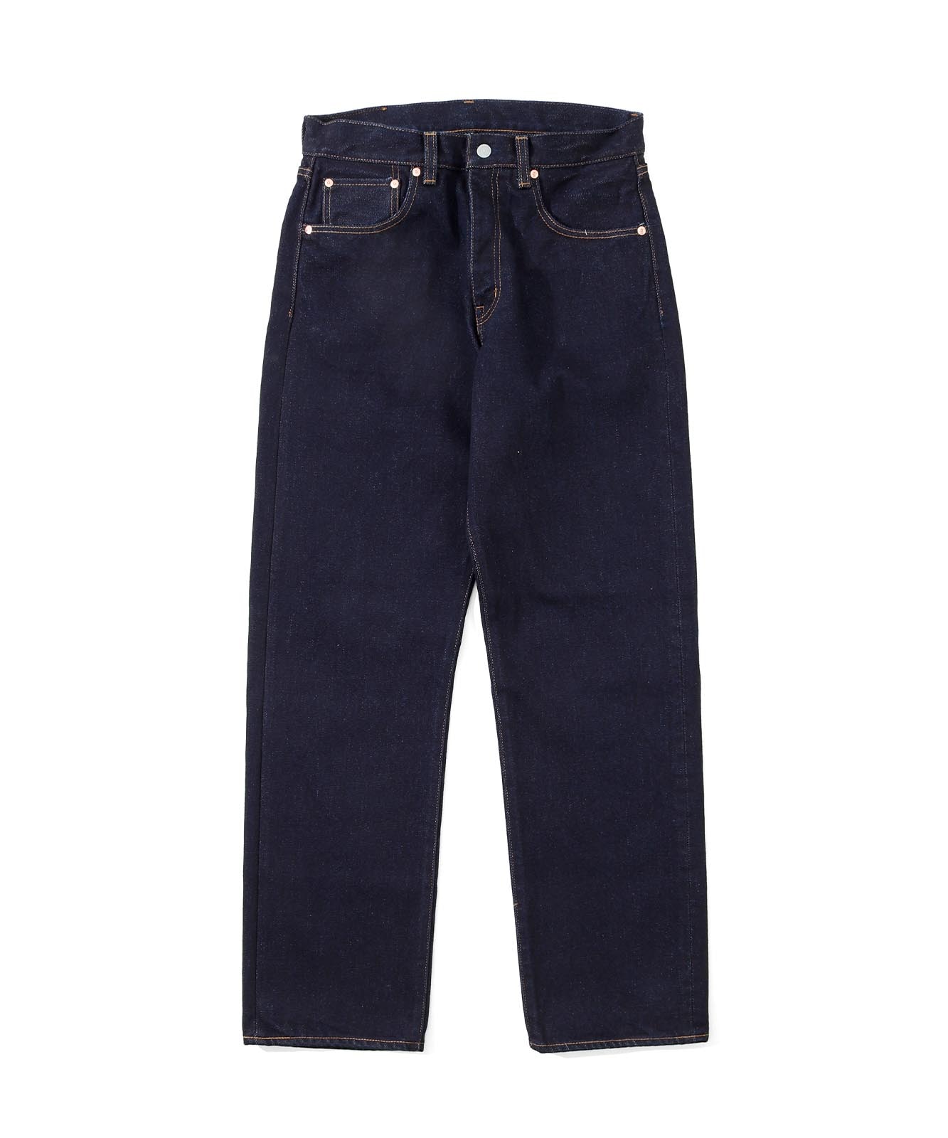 e JEANS イージーンズ 日本製 VINTAGE PANTS 岡山児島 ハイウエストテーパードセルビッチデニムパンツ eL807-001 4 NAVY ボタンフライ ジーンズ 定価28,600円 ボトムス【新古品】【中古】【e JEANS】 楽天市場】e JEANS イージーンズ 日本製 VINTAGE PANTS 岡山児島 ハイ