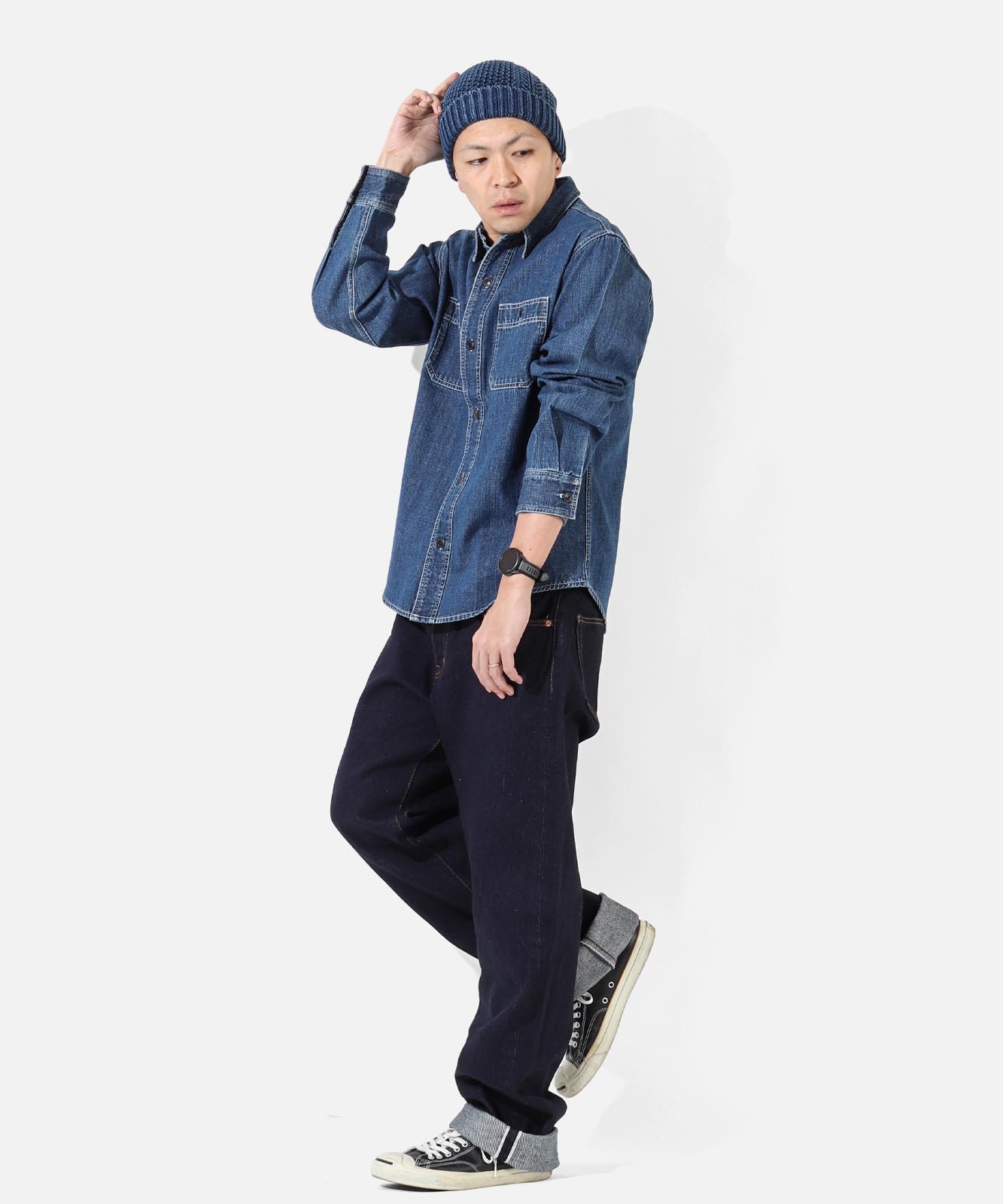 22oz Selvedge Wide Denim / 22oz セルビッチ ワイドデニム