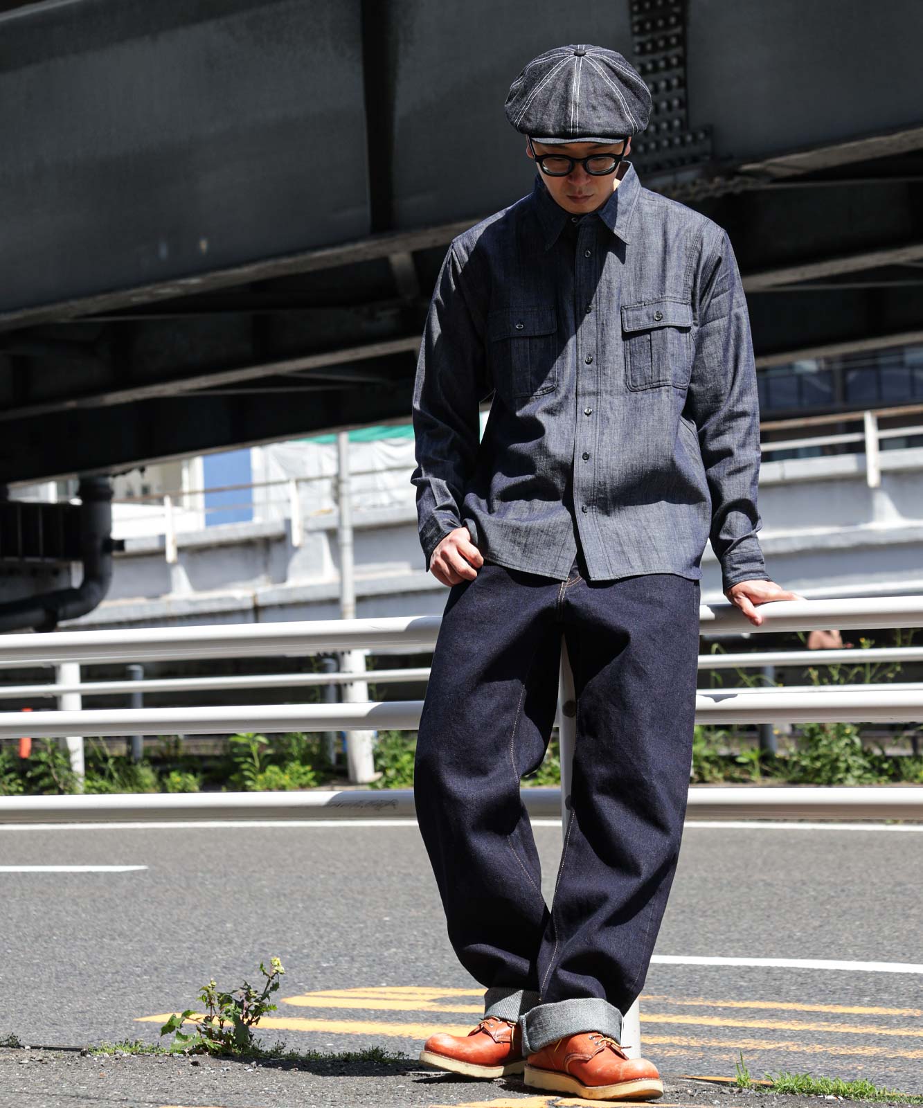 22oz Selvedge Wide Denim / 22oz セルビッチ ワイドデニム