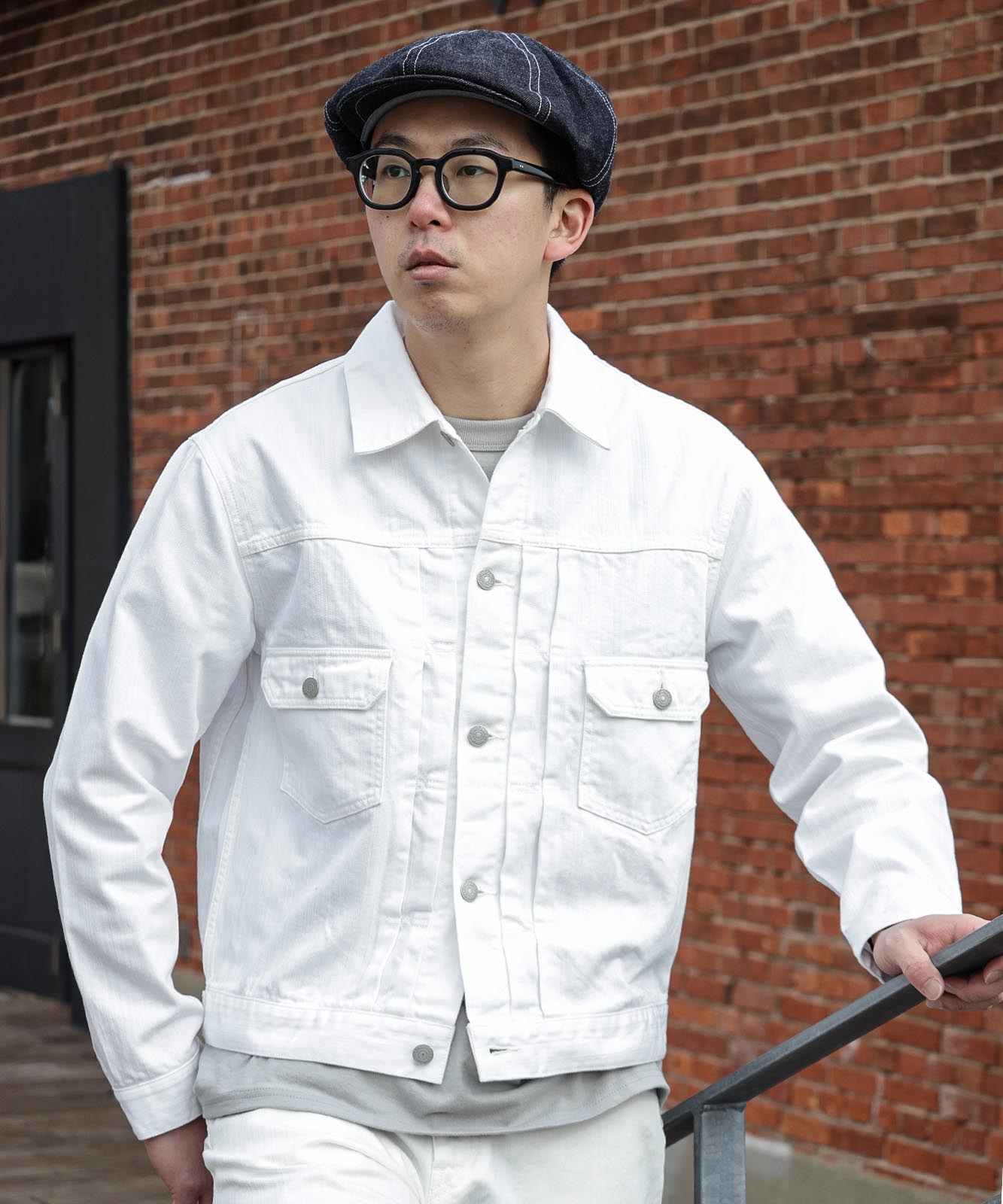 9oz Zimbabwe White Denim Jacket 2nd Type / 9oz ジンバブエ ホワイト