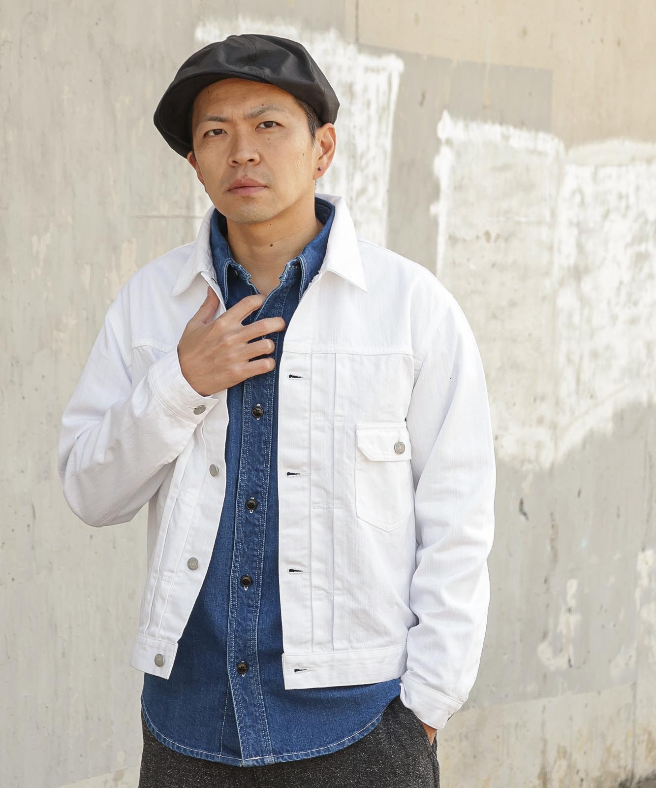 9oz Zimbabwe White Denim Jacket 2nd Type / 9oz ジンバブエ ホワイト