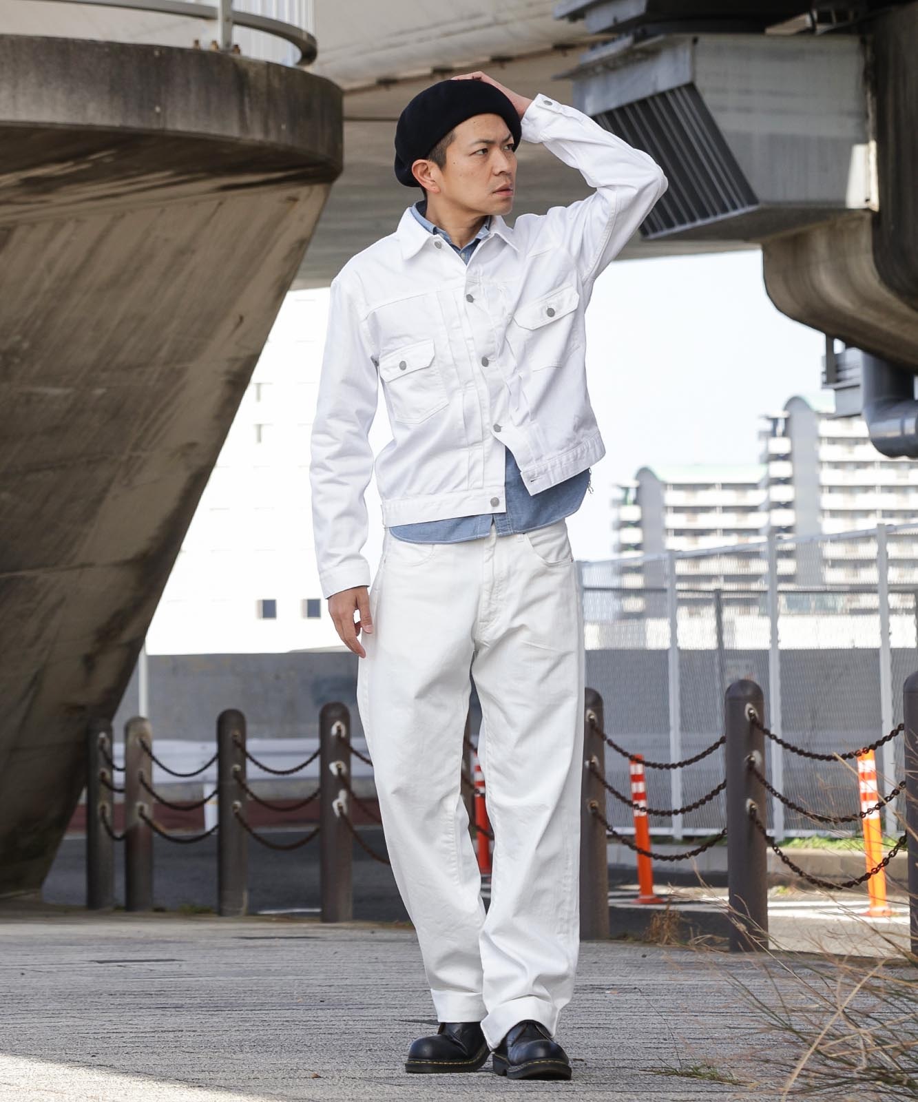 9oz Zimbabwe White Denim Jacket 2nd Type / 9oz ジンバブエ ホワイト