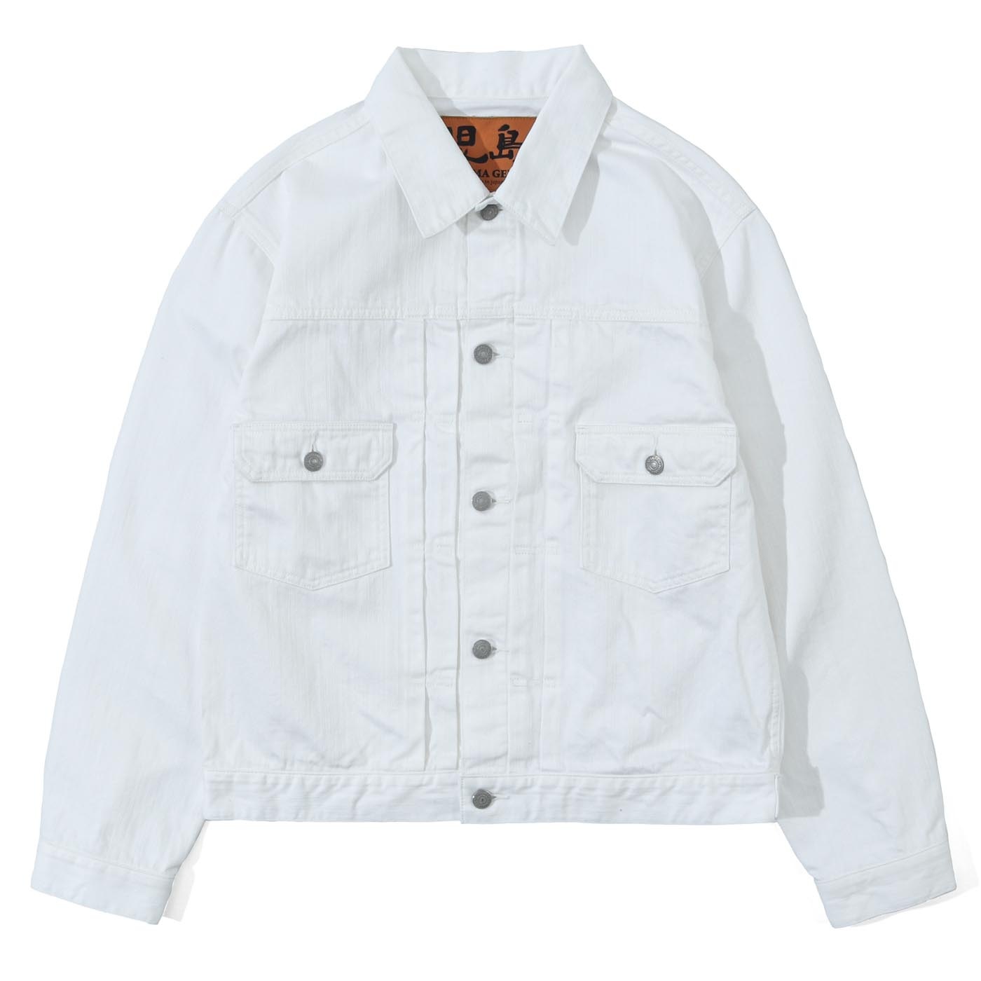 9oz Zimbabwe White Denim Jacket 2nd Type / 9oz ジンバブエ ホワイト