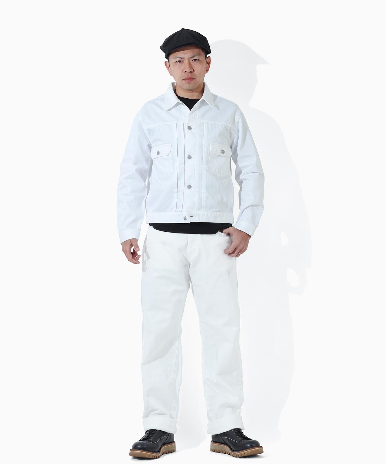 9oz Zimbabwe White Denim Jacket 2nd Type / 9oz ジンバブエ ホワイト