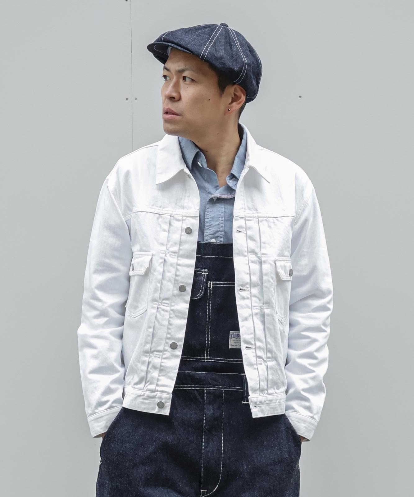 9oz Zimbabwe White Denim Jacket 2nd Type / 9oz ジンバブエ ホワイト