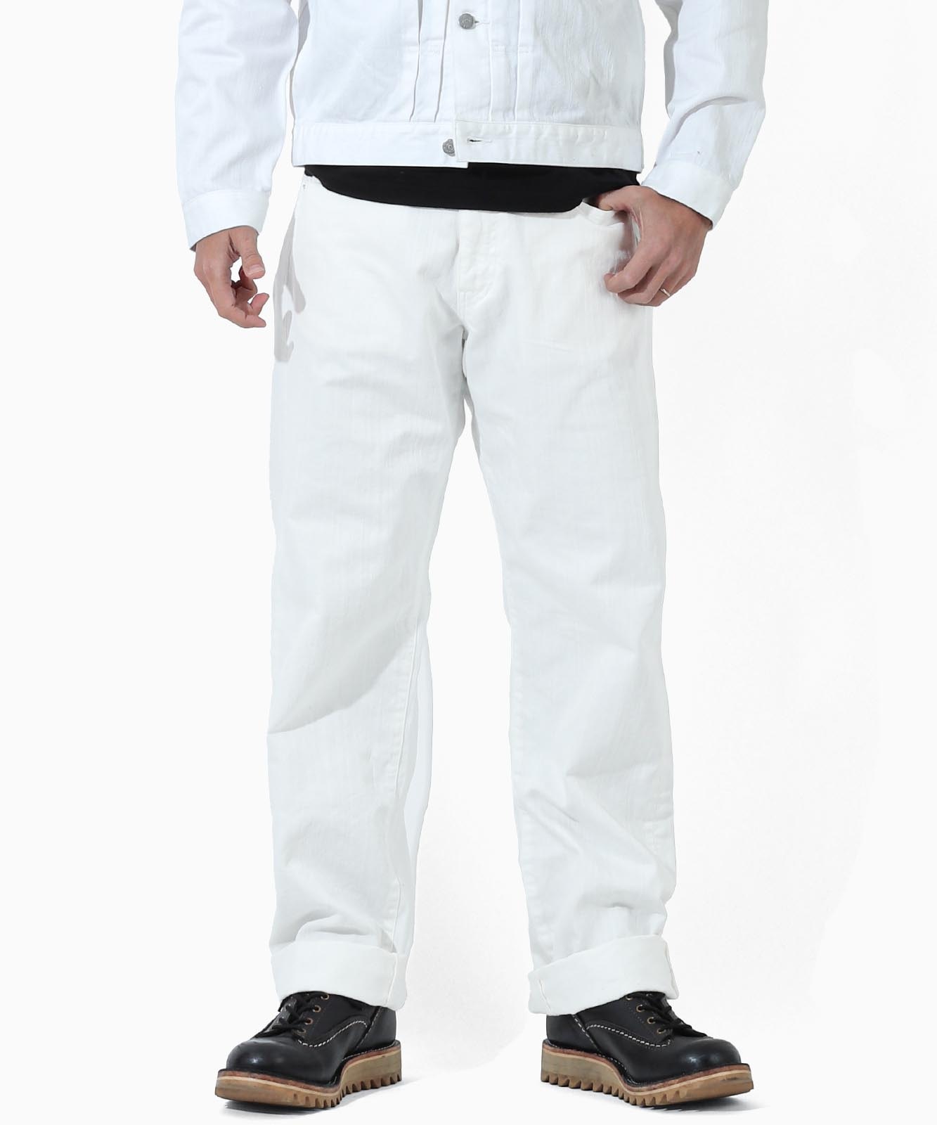 9oz Zimbabwe White Denim Wide / 9oz ジンバブエ ホワイトデニム