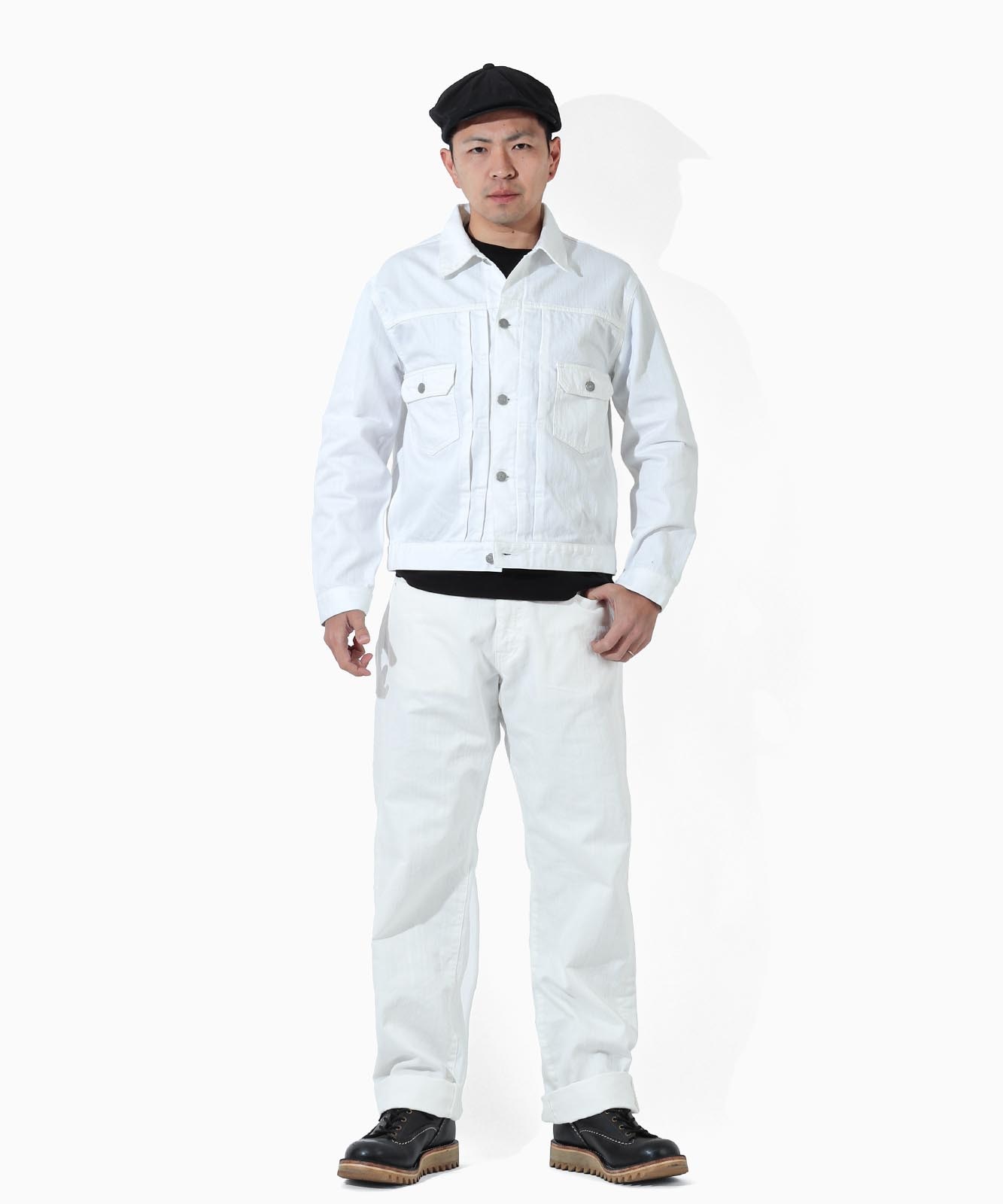9oz Zimbabwe White Denim Wide / 9oz ジンバブエ ホワイトデニム