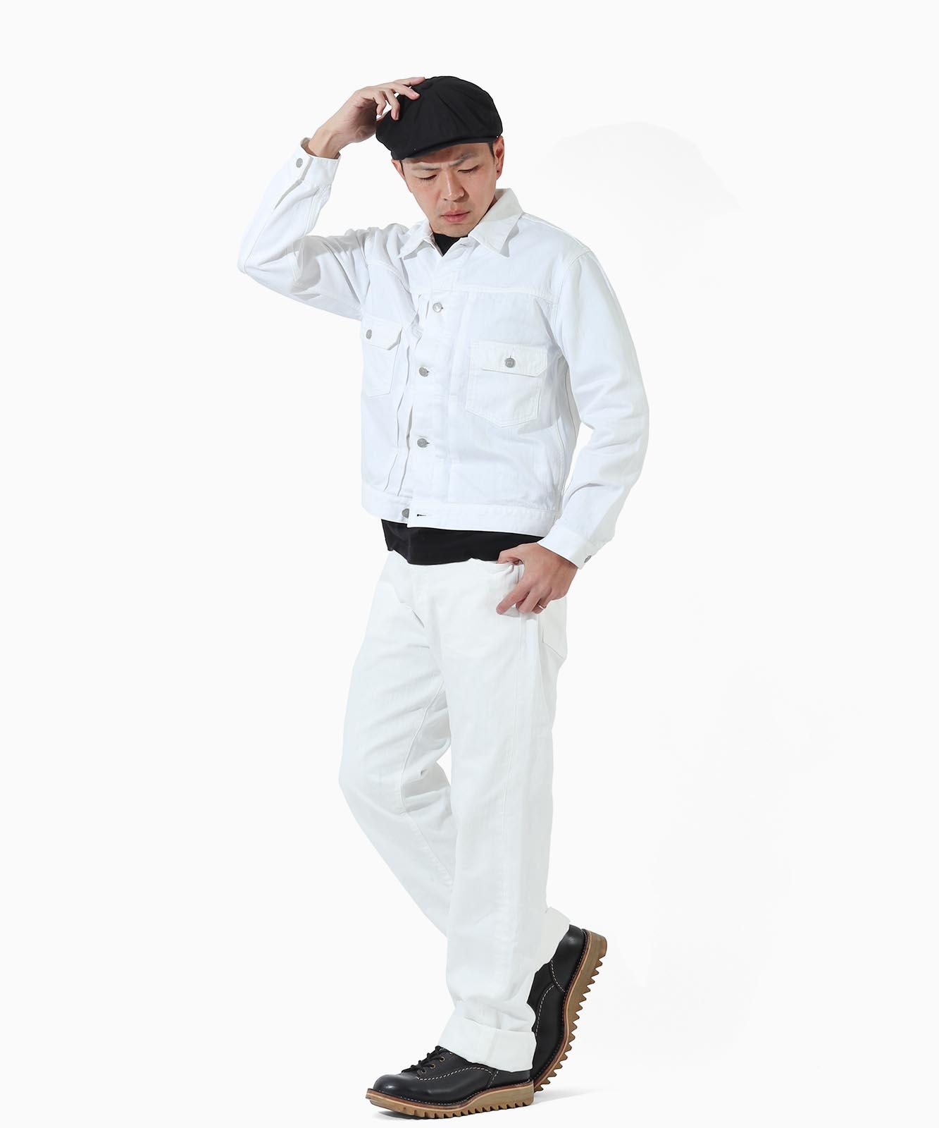 9oz Zimbabwe White Denim Wide / 9oz ジンバブエ ホワイトデニム
