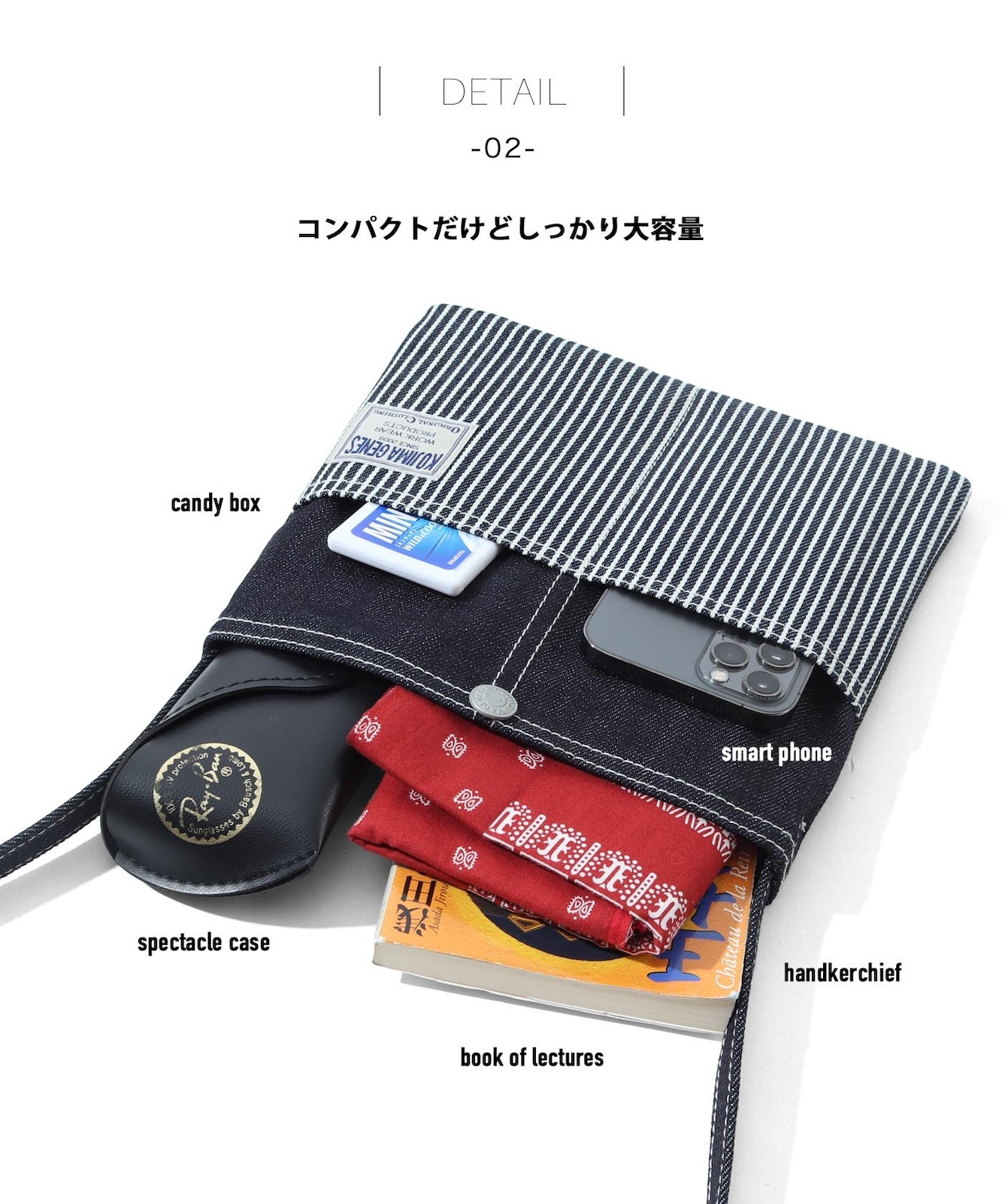 Denim Combo Sacoche / デニムコンボサコッシュ