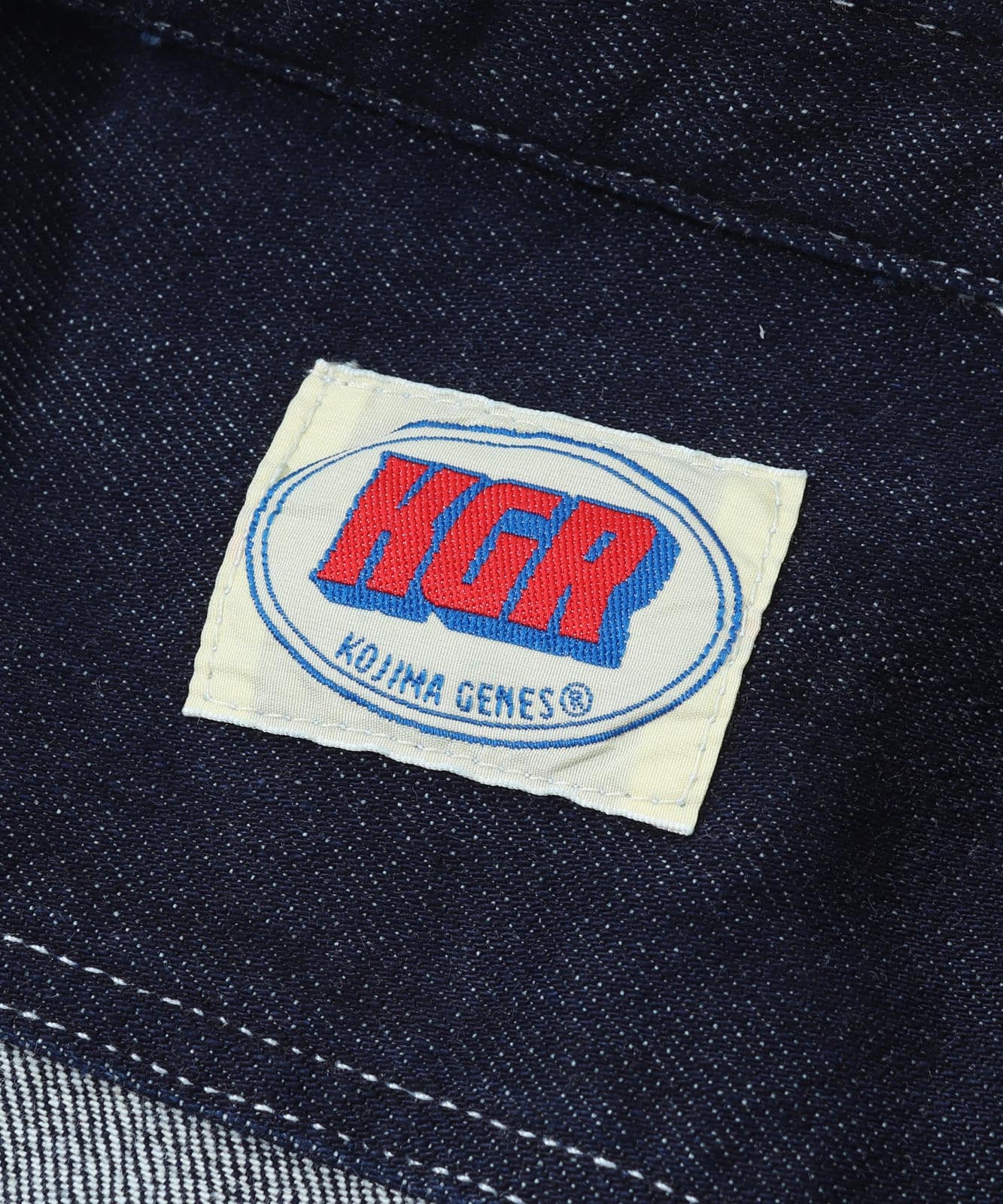 12oz Selvedge Denim Work Shirt by KGR / 12oz セルビッチ デニム