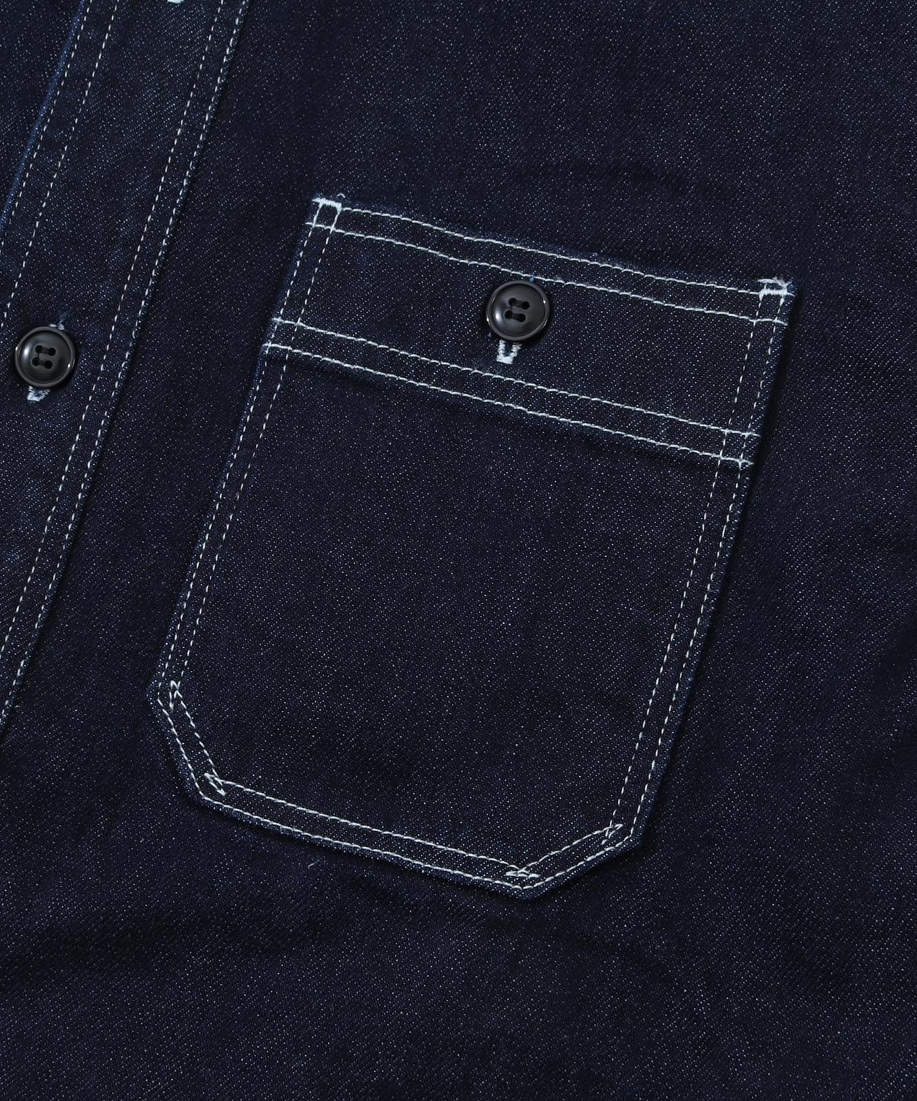 12oz Selvedge Denim Work Shirt by KGR / 12oz セルビッチ デニムワークシャツ by KGR