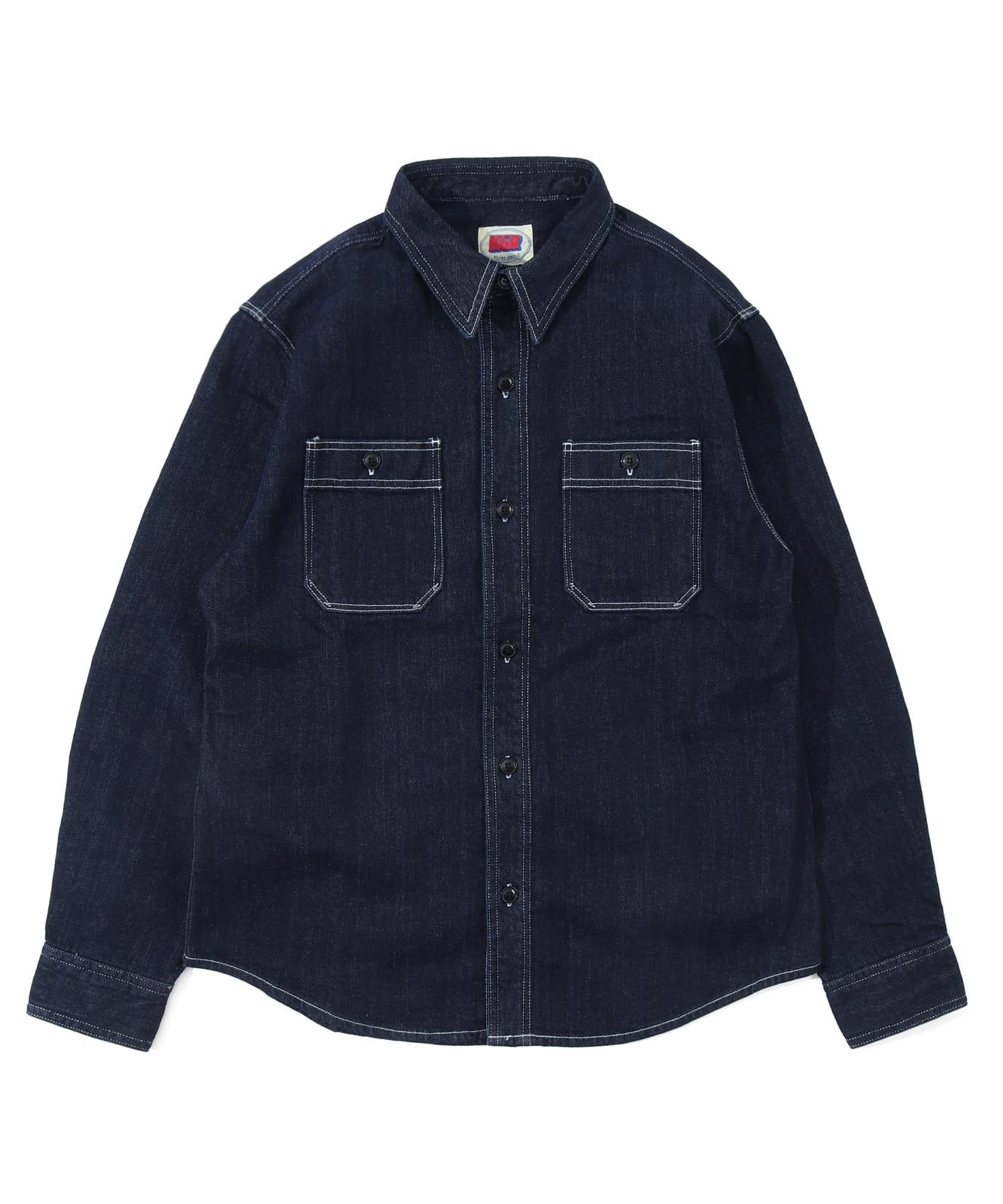 G*o様 NigelCabourn　セルビッチデニムワークシャツ50 12oz Selvedge Denim Work Shirt by KGR / 12oz セルビッチ デニム