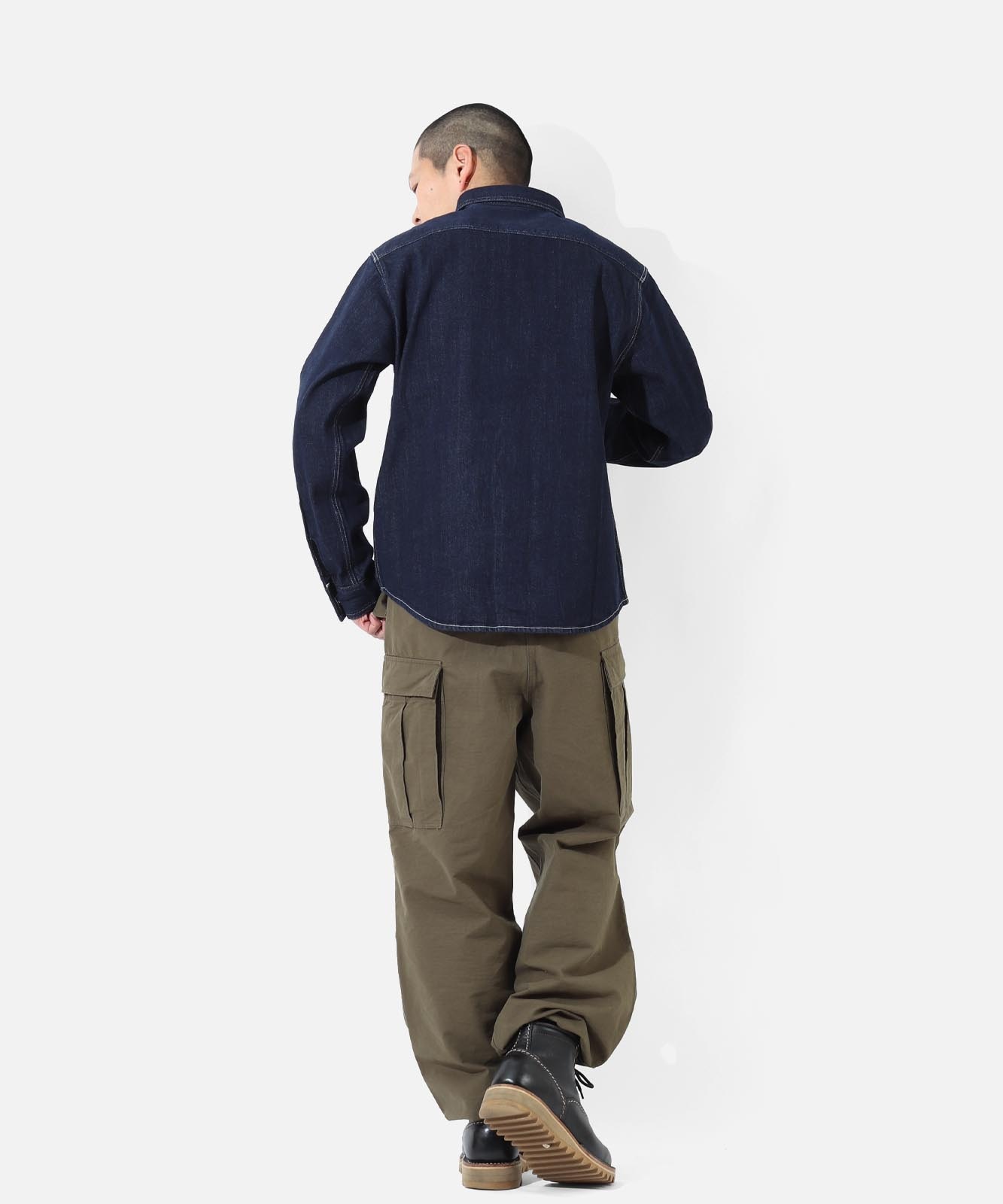12oz Selvedge Denim Work Shirt by KGR / 12oz セルビッチ デニムワークシャツ by KGR