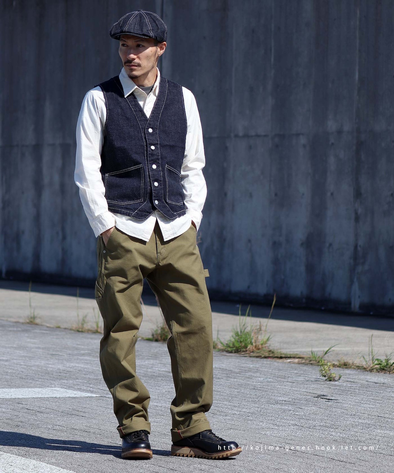 Basic Work Vest / ベーシックワークベスト | Tops | | 児島ジーンズ
