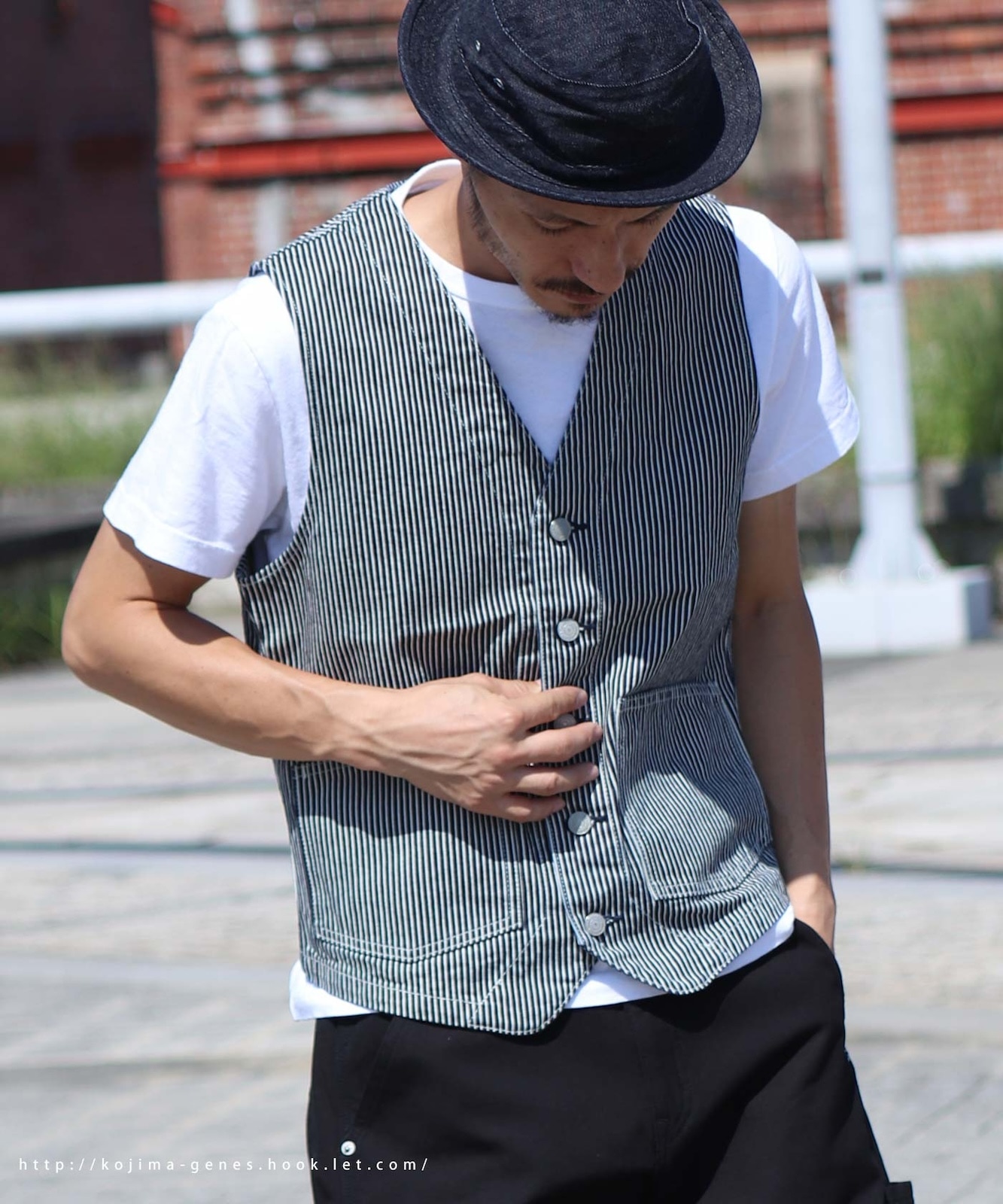 Basic Work Vest / ベーシックワークベスト | Tops | | 児島ジーンズ