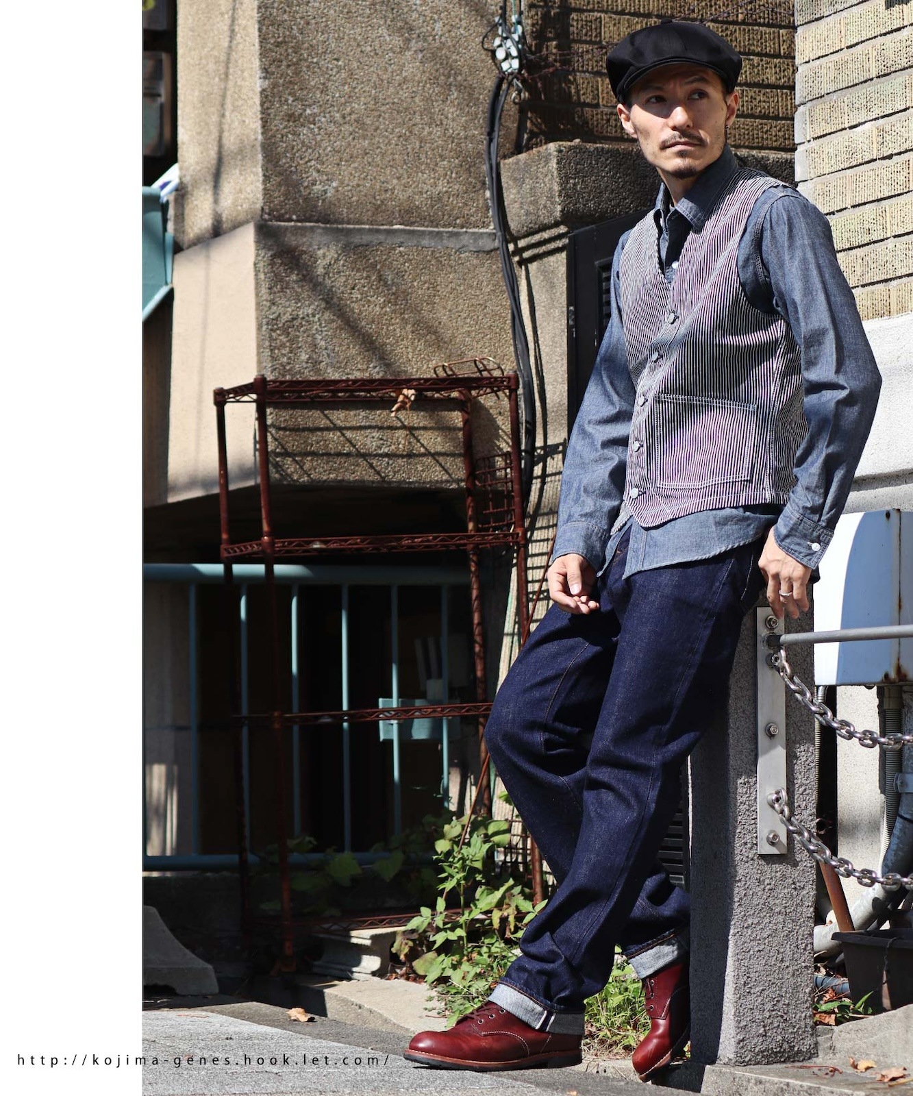 Basic Work Vest / ベーシックワークベスト | Tops | | 児島ジーンズ