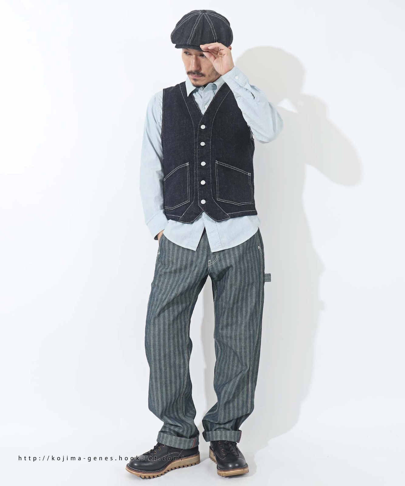 Basic Work Vest / ベーシックワークベスト | Tops | | 児島ジーンズ