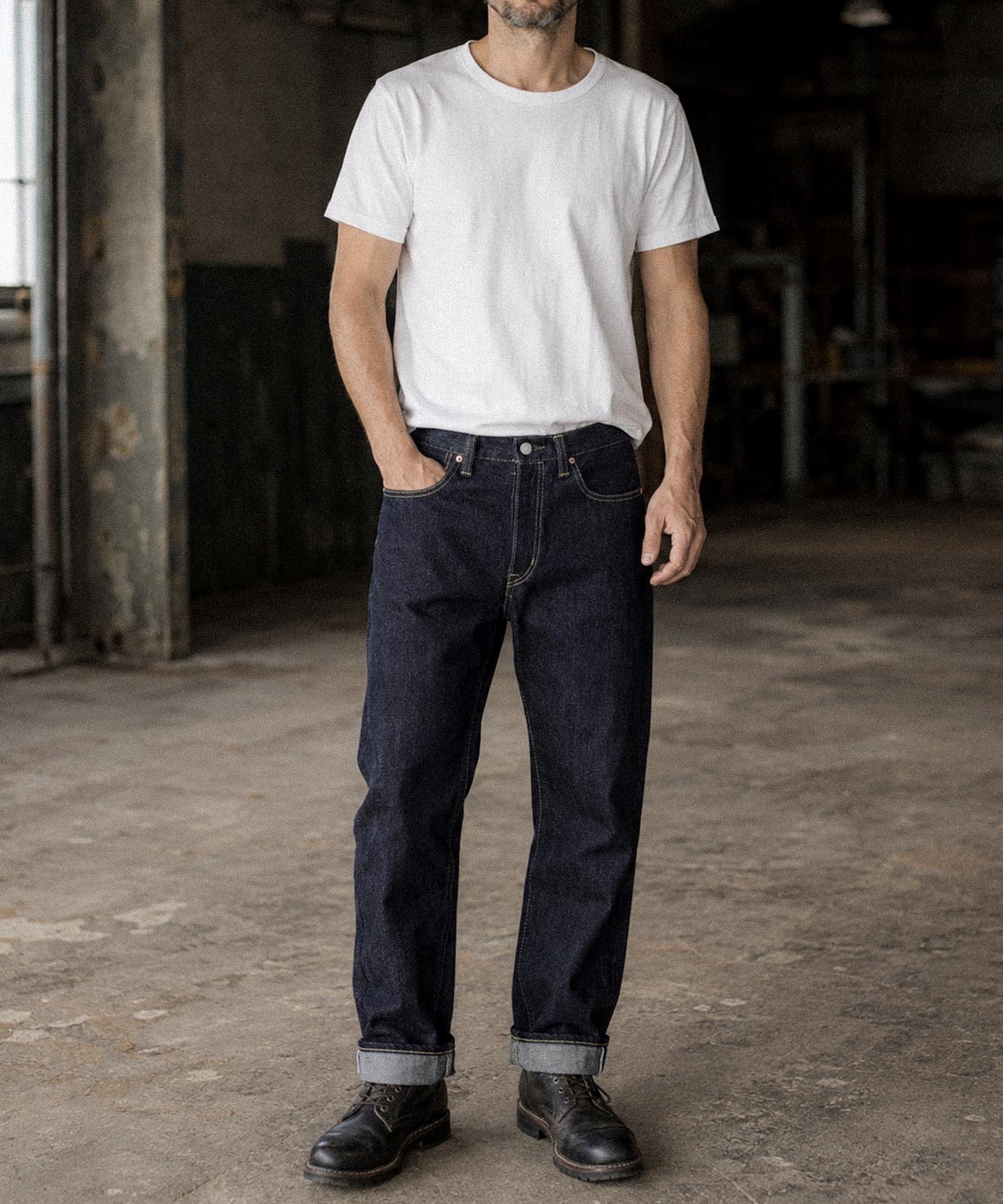 ストレートデニム WEB Limited 14oz Selvedge Straight Denim / WEB限定 14oz セルビッチ