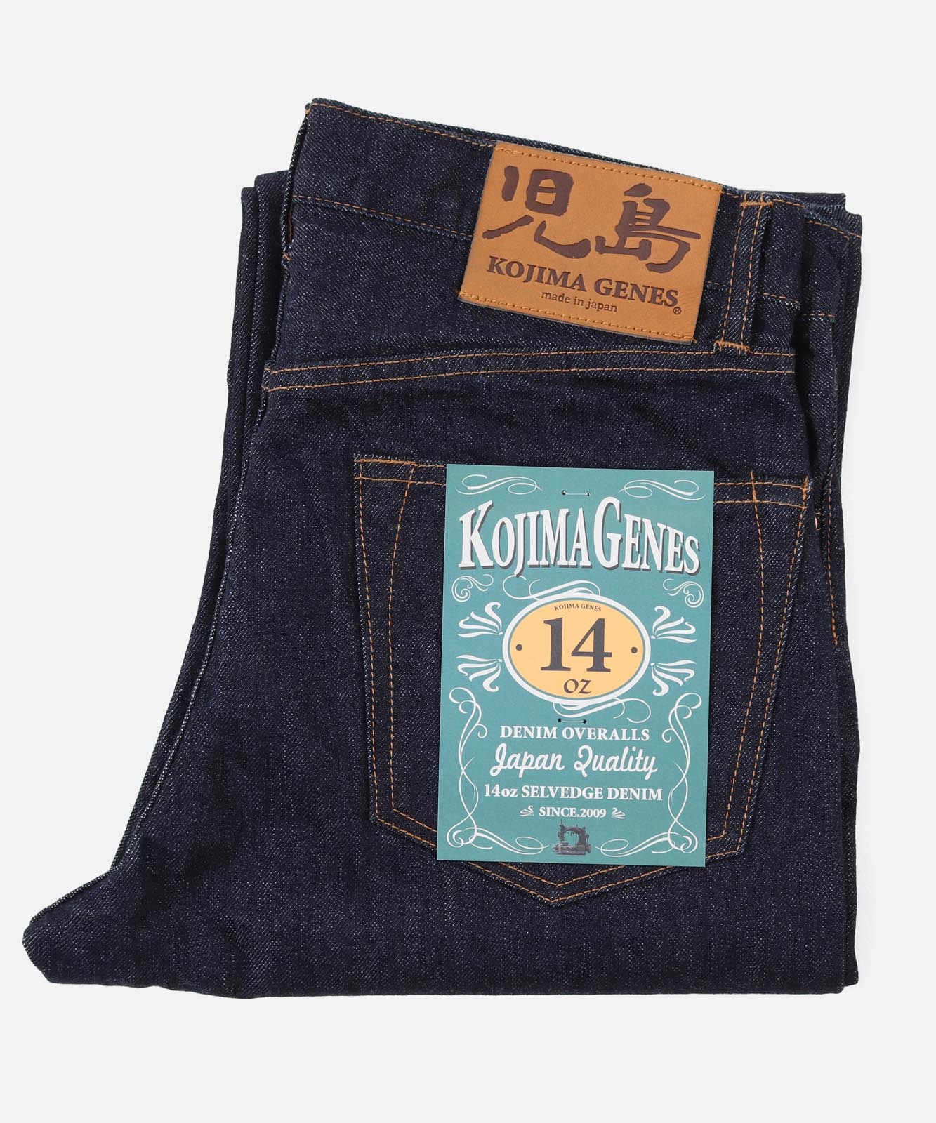 14oz Selvedge Straight Denim Button Fly / 14ozセルビッチ
