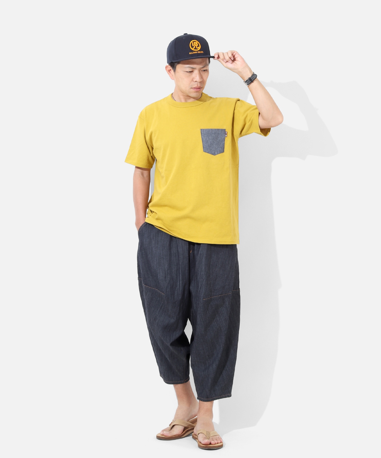 Kojima Genes Logo Baseball Cap / 児島ジーンズロゴ ベースボールキャップ