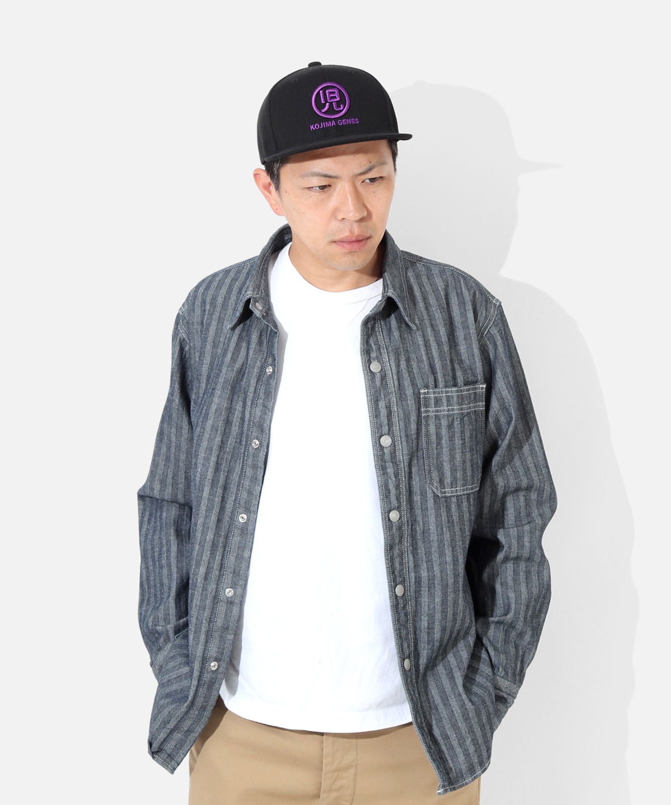 Kojima Genes Logo Baseball Cap / 児島ジーンズロゴ ベースボールキャップ