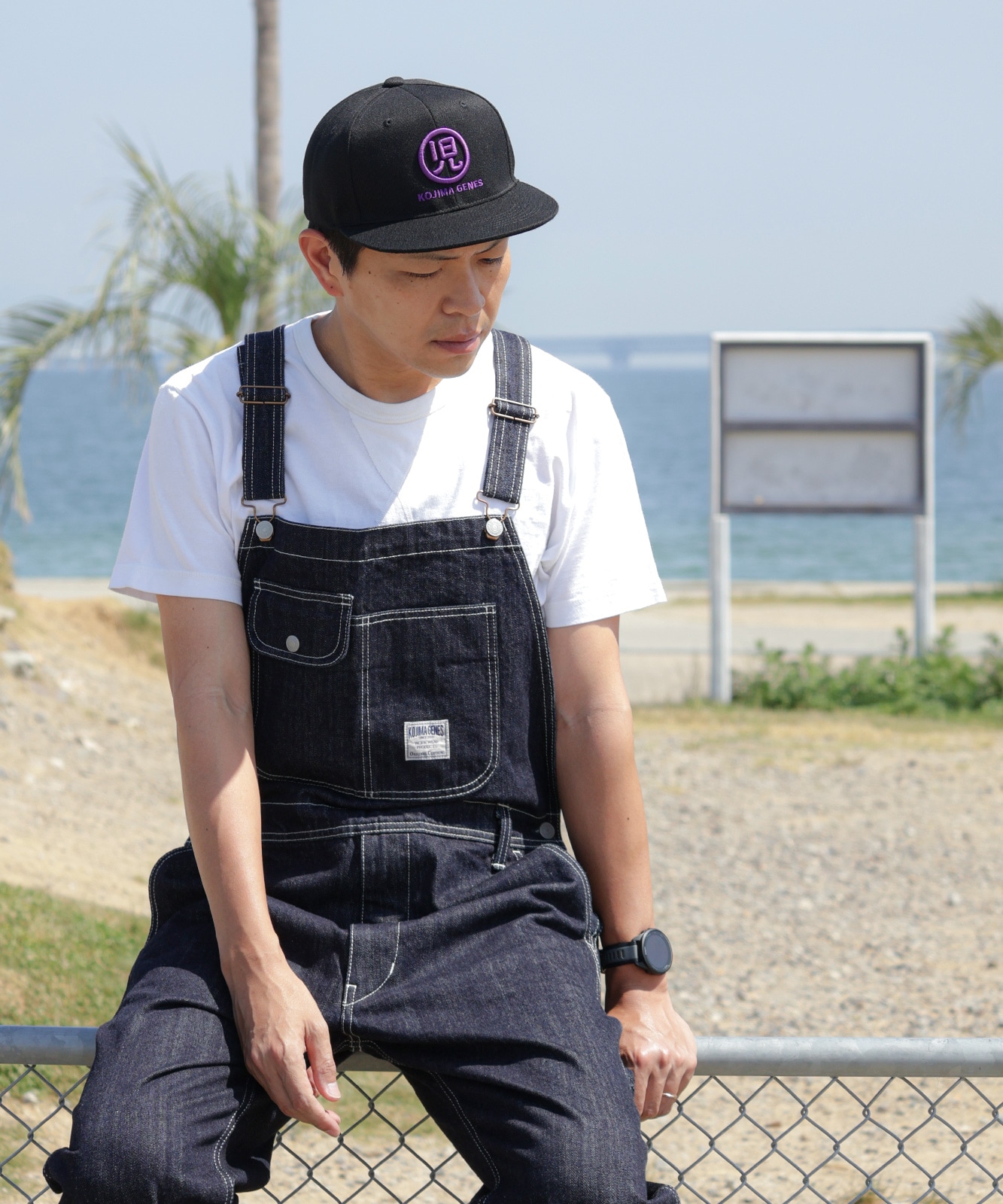 Kojima Genes Logo Baseball Cap / 児島ジーンズロゴ ベースボールキャップ