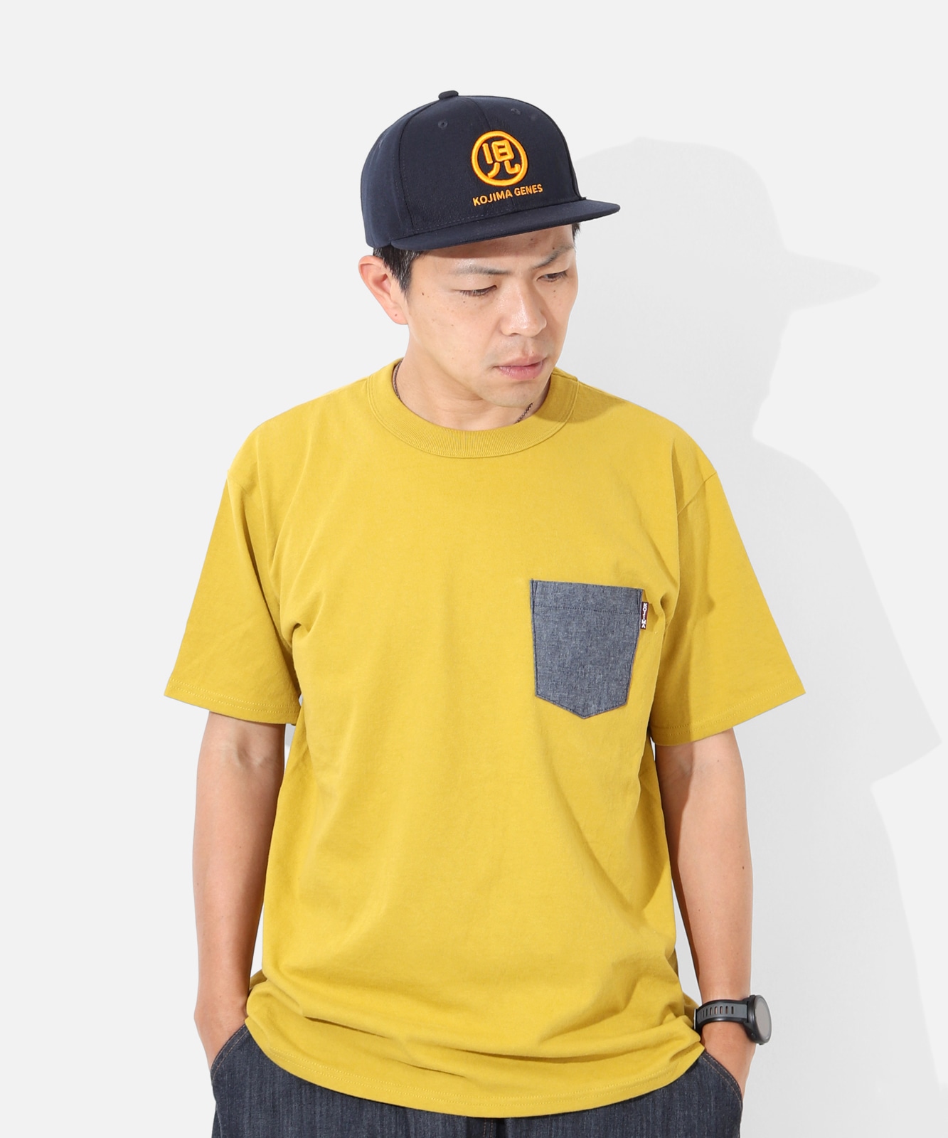 Kojima Genes Logo Baseball Cap / 児島ジーンズロゴ ベースボールキャップ