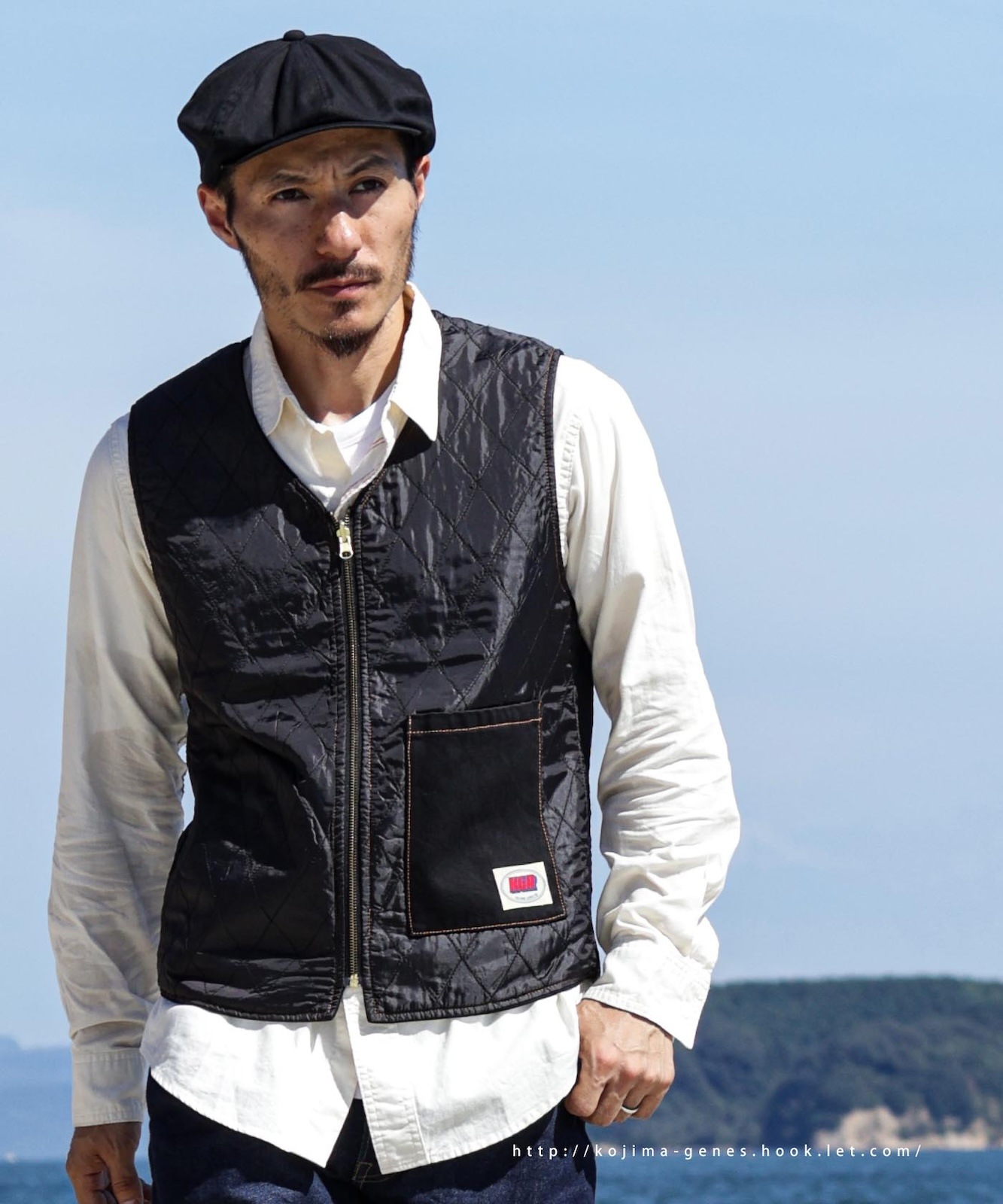 aerogel reversible vest by KGR / エアロゲルリバーシブルベスト by