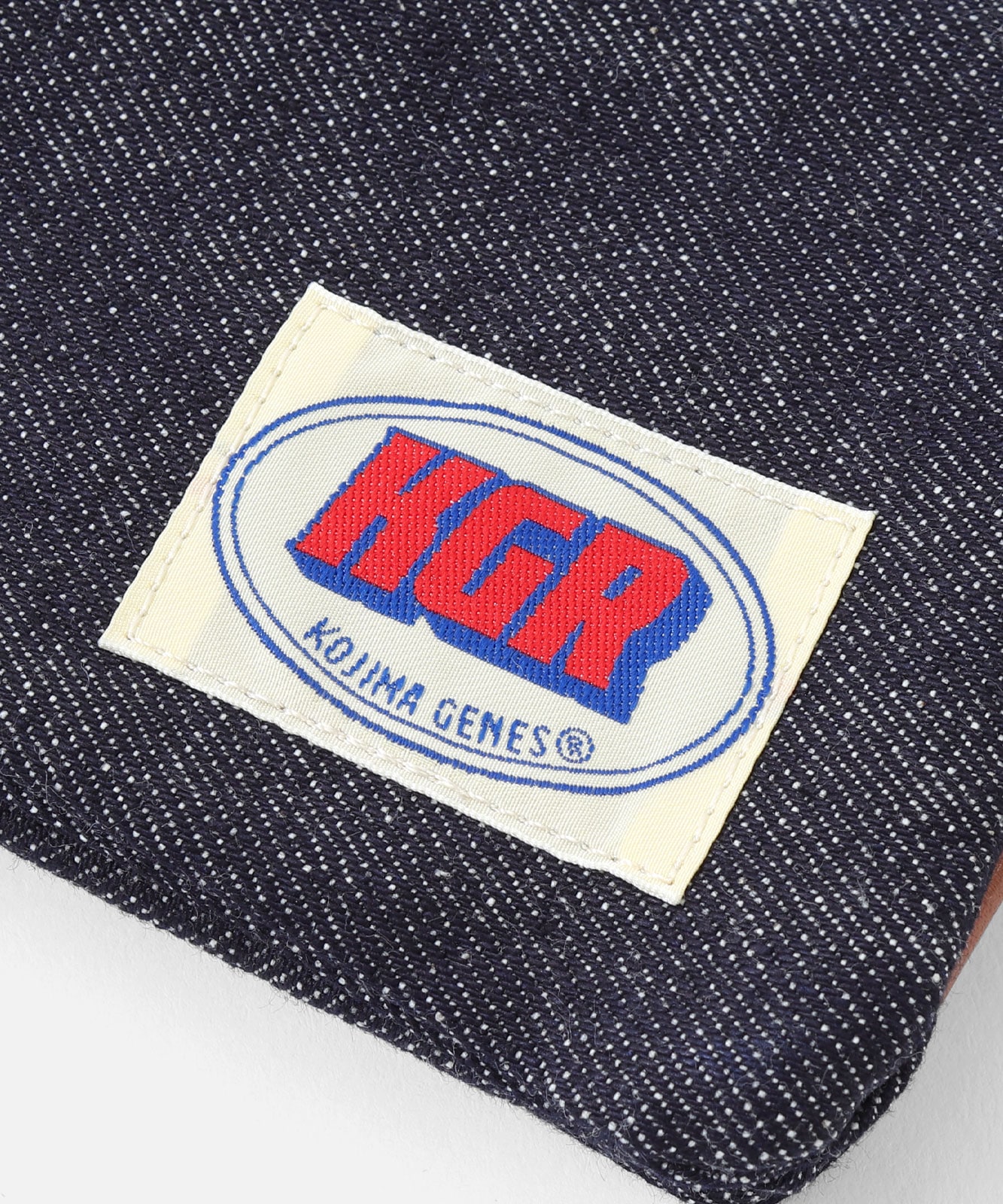 Selvedge Denim Pouch L Size by KGR / セルビッチデニムポーチ Lサイズ by KGR