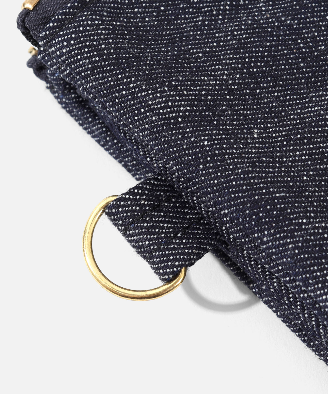 Selvedge Denim Pouch L Size by KGR / セルビッチデニムポーチ Lサイズ by KGR