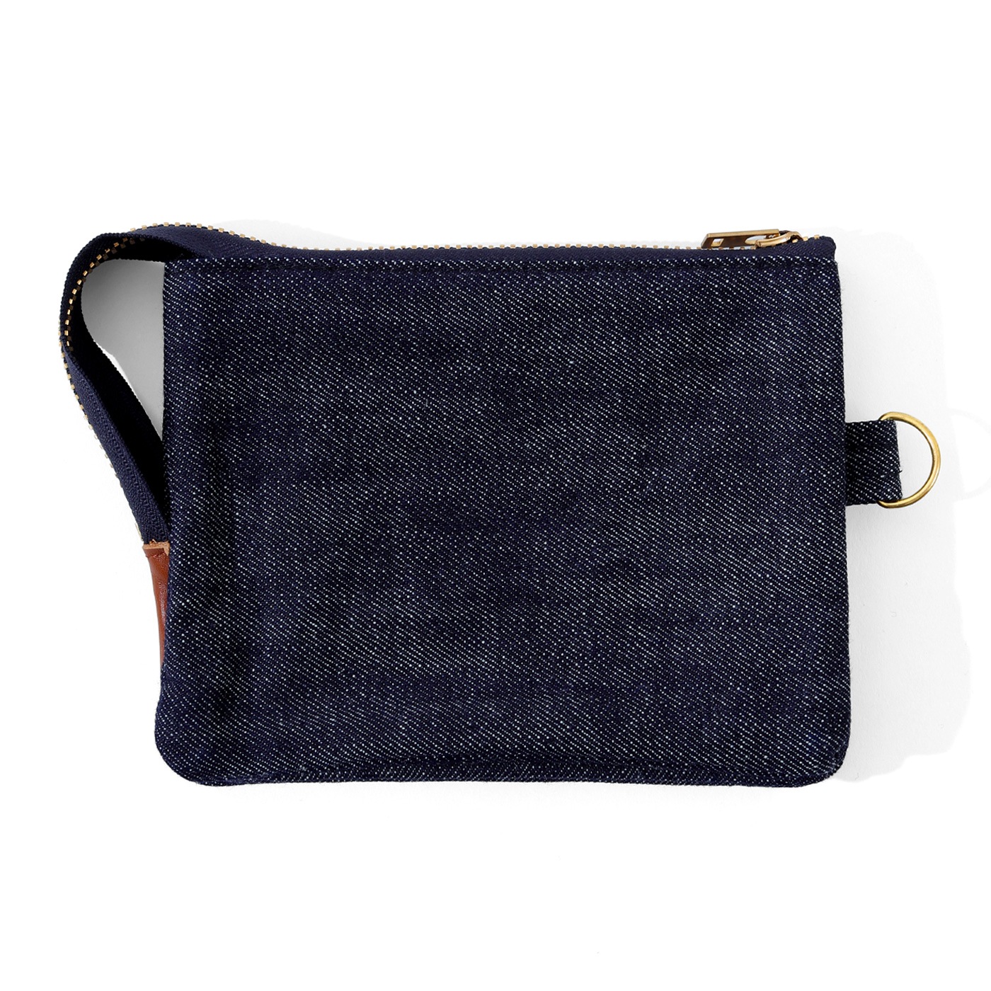 Selvedge Denim Pouch L Size by KGR / セルビッチデニムポーチ Lサイズ by KGR