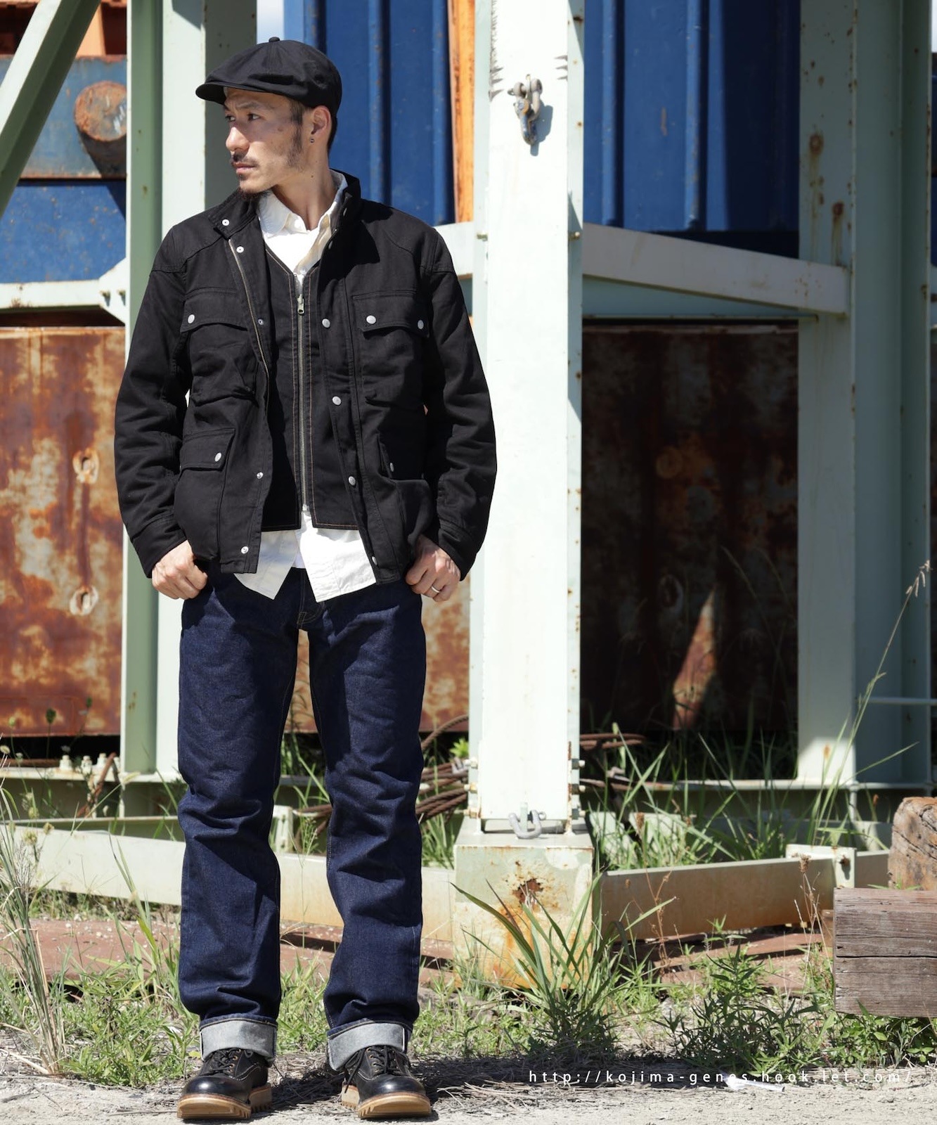 aerogel riders jacket by KGR / エアロゲルライダースジャケット by KGR