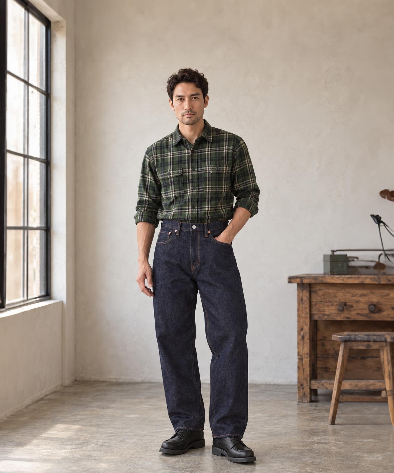 14oz Selvedge Wide Denim / 14oz セルビッチ ワイド デニム | 2026
