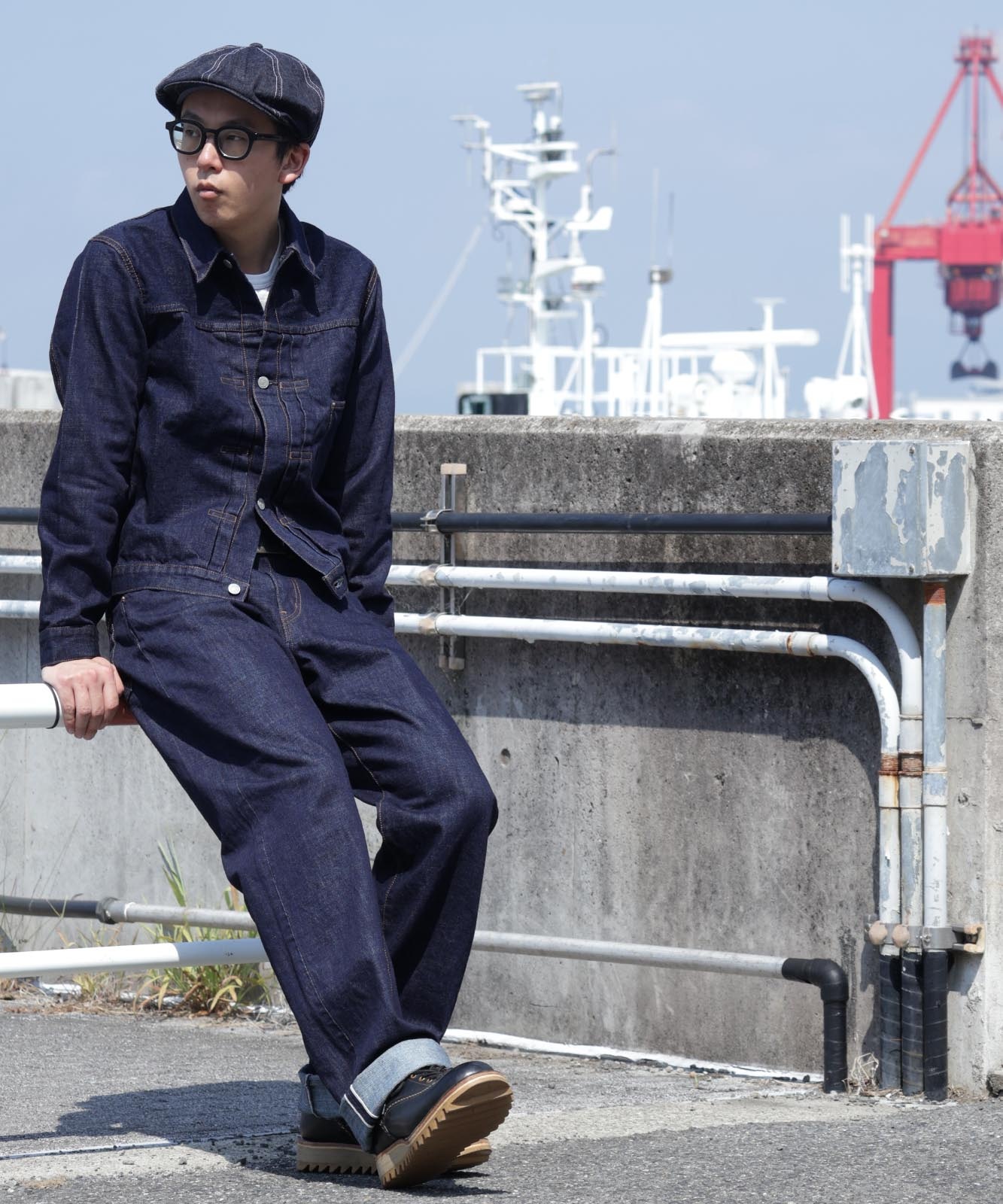 14oz Selvedge Wide Denim / 14oz セルビッチ ワイド デニム | 2026
