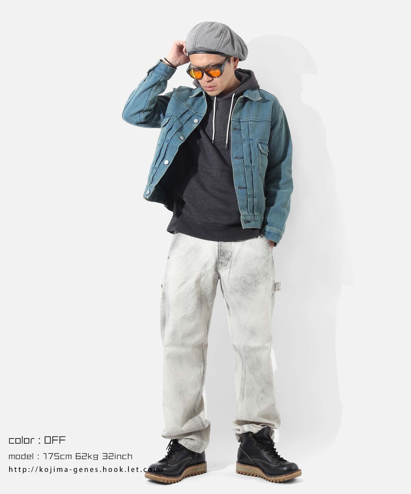 Fujikinbai Dusty Painter Pants / 富士金梅ダスティーペインターパンツ