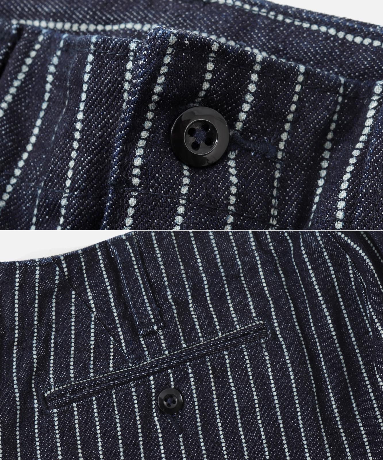 Denim & Wabash Trousers / デニム＆ウォバッシュ トラウザーパンツ
