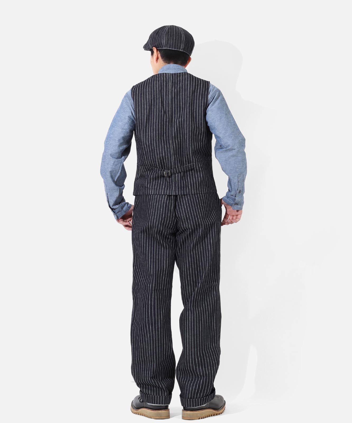 Denim & Wabash Work Vest / デニム＆ウォバッシュ ワークベスト