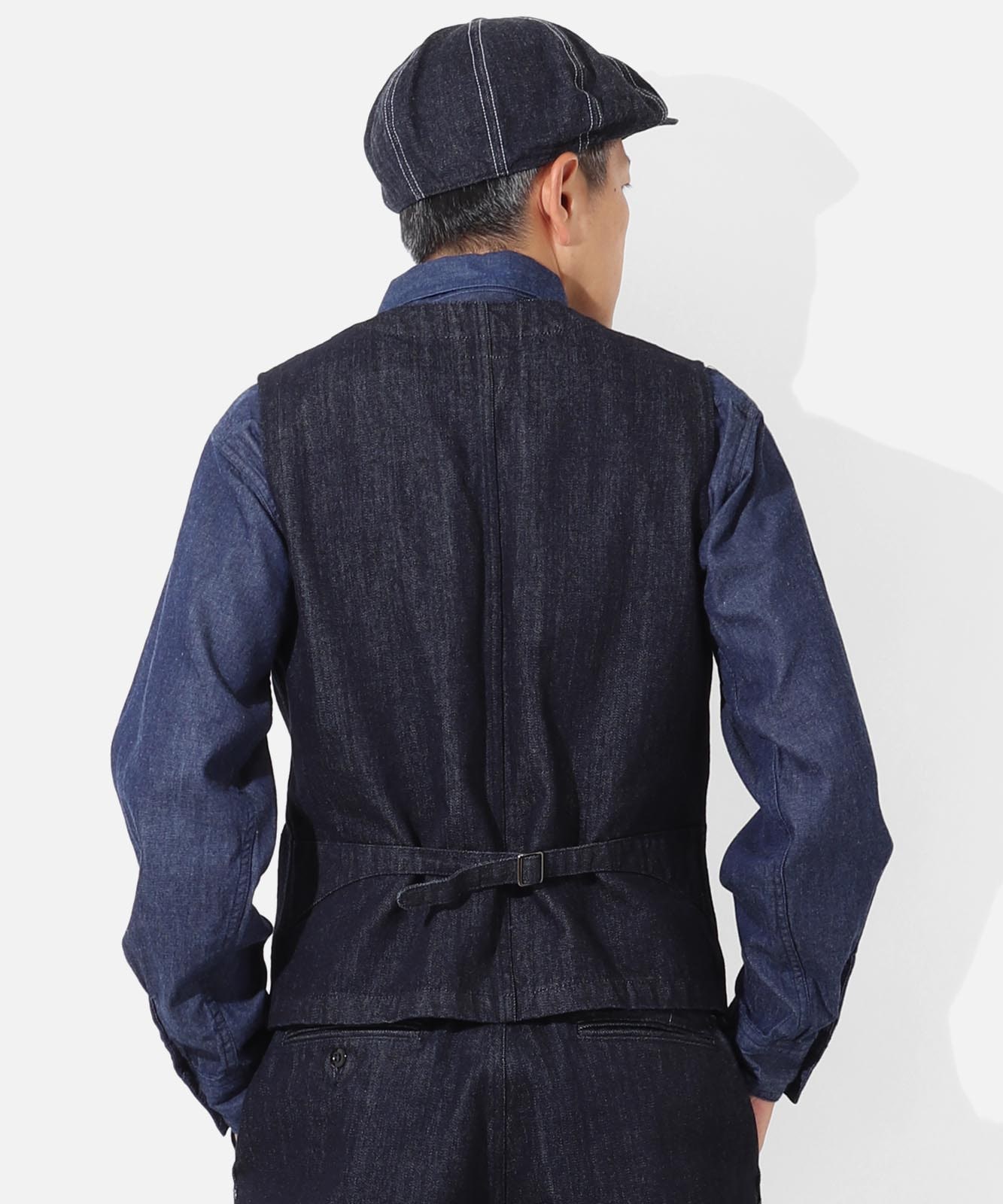 Denim & Wabash Work Vest / デニム＆ウォバッシュ ワークベスト