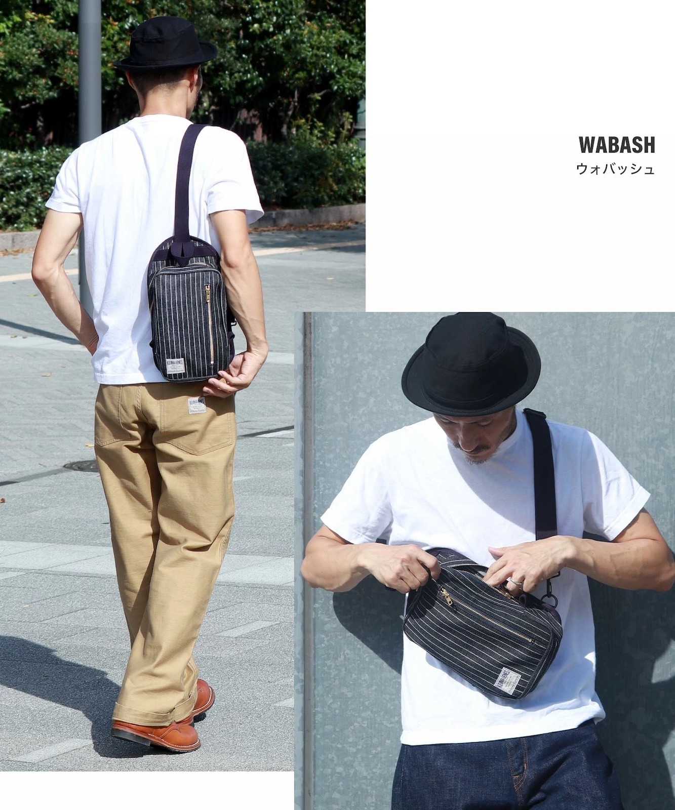 Y's Needle デニム ボディバッグ ボディバッグ ウエストポーチ デニムリメイク | Y's Needle