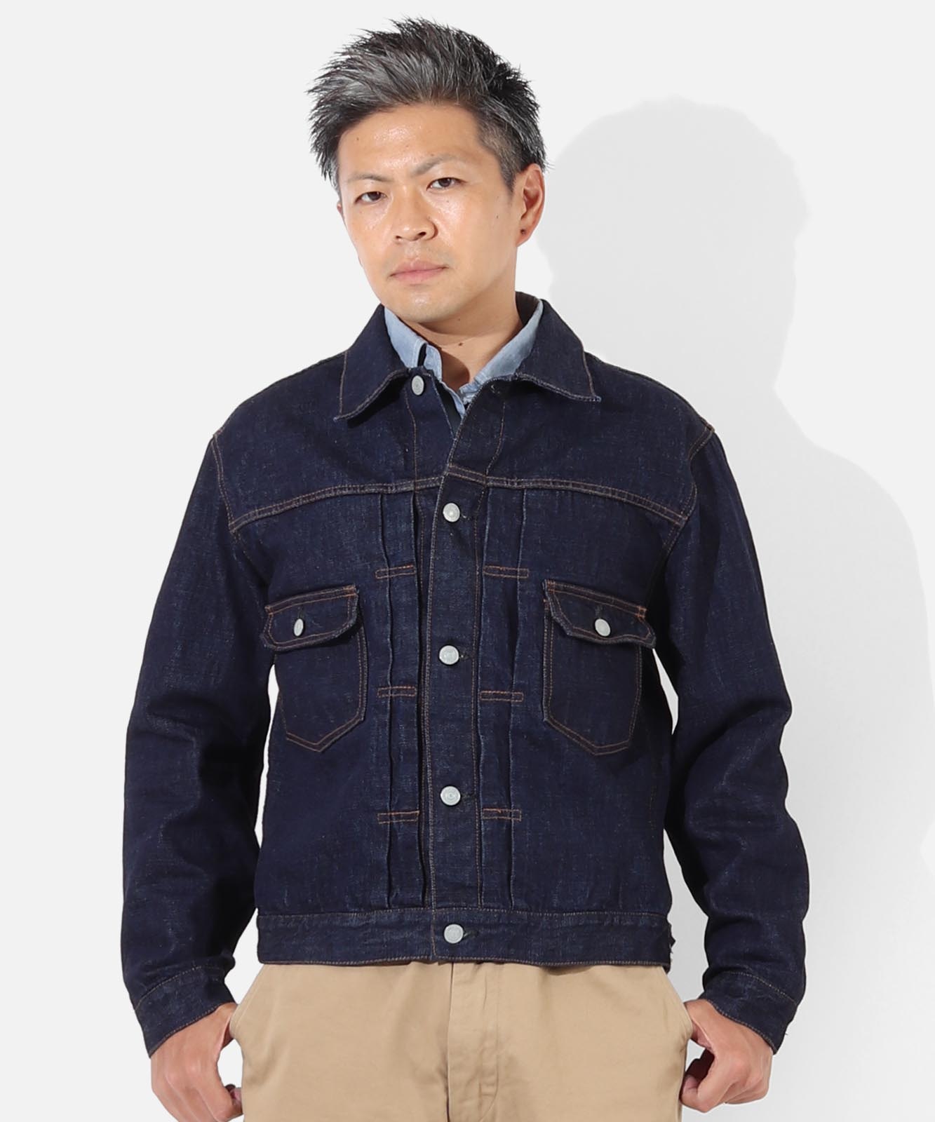 14oz Selvedge Denim Jacket 2nd Type / 14oz セルビッチ デニム