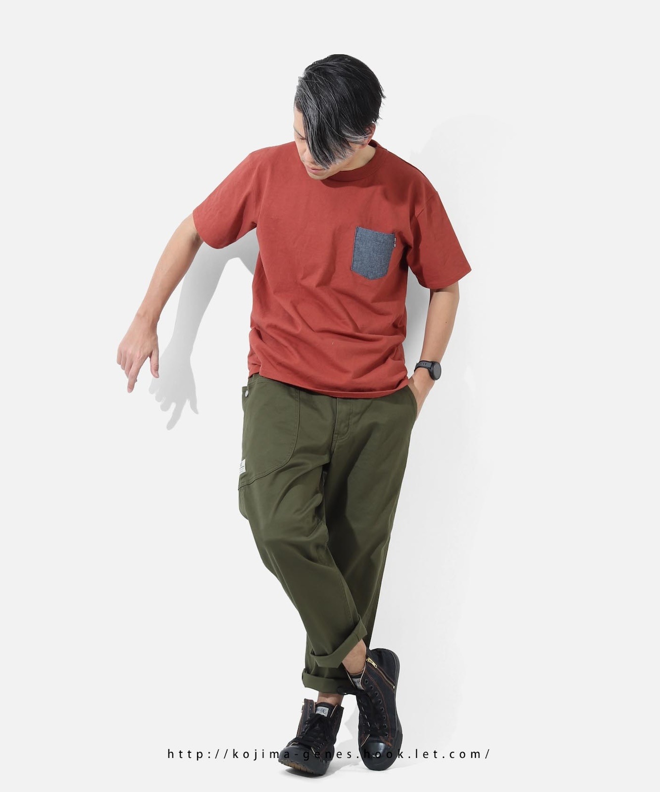 mitten cropped pants / ミトンクロップドパンツ