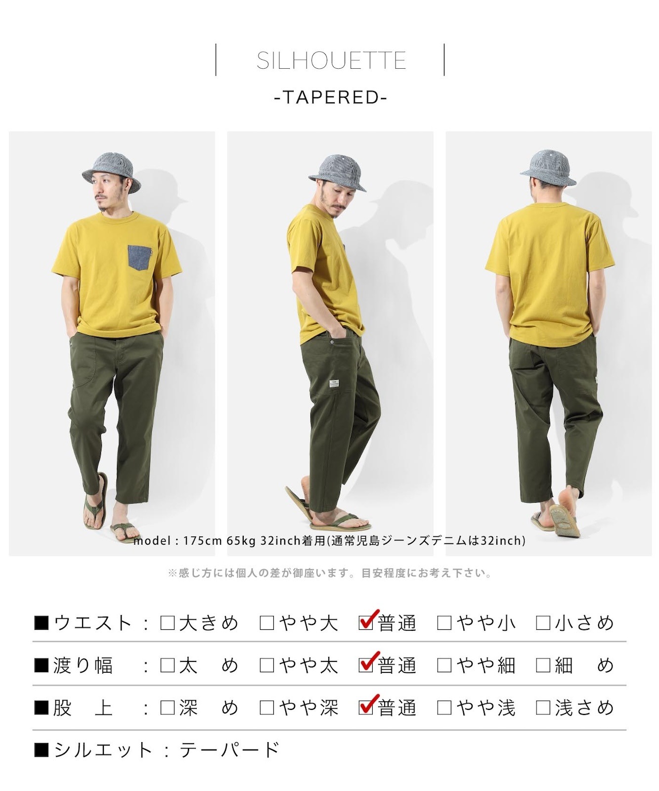 mitten cropped pants / ミトンクロップドパンツ | Work Pants,Half