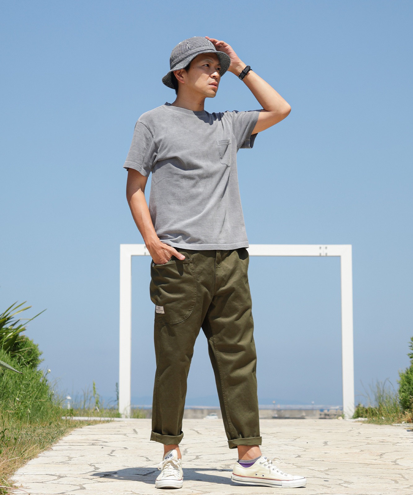 Mitten Cropped Pants / ミトンクロップドパンツ | All Item | | 児島