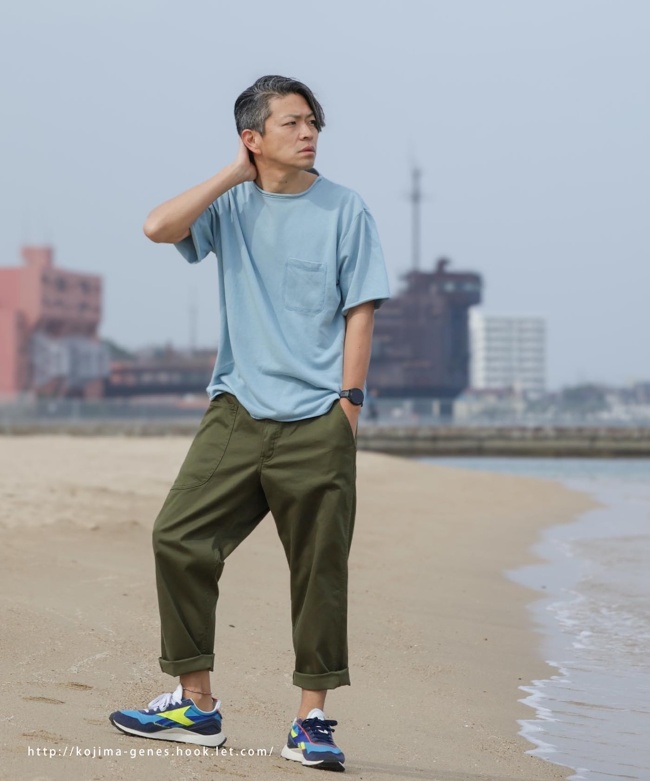 mitten cropped pants / ミトンクロップドパンツ | Work Pants,Half