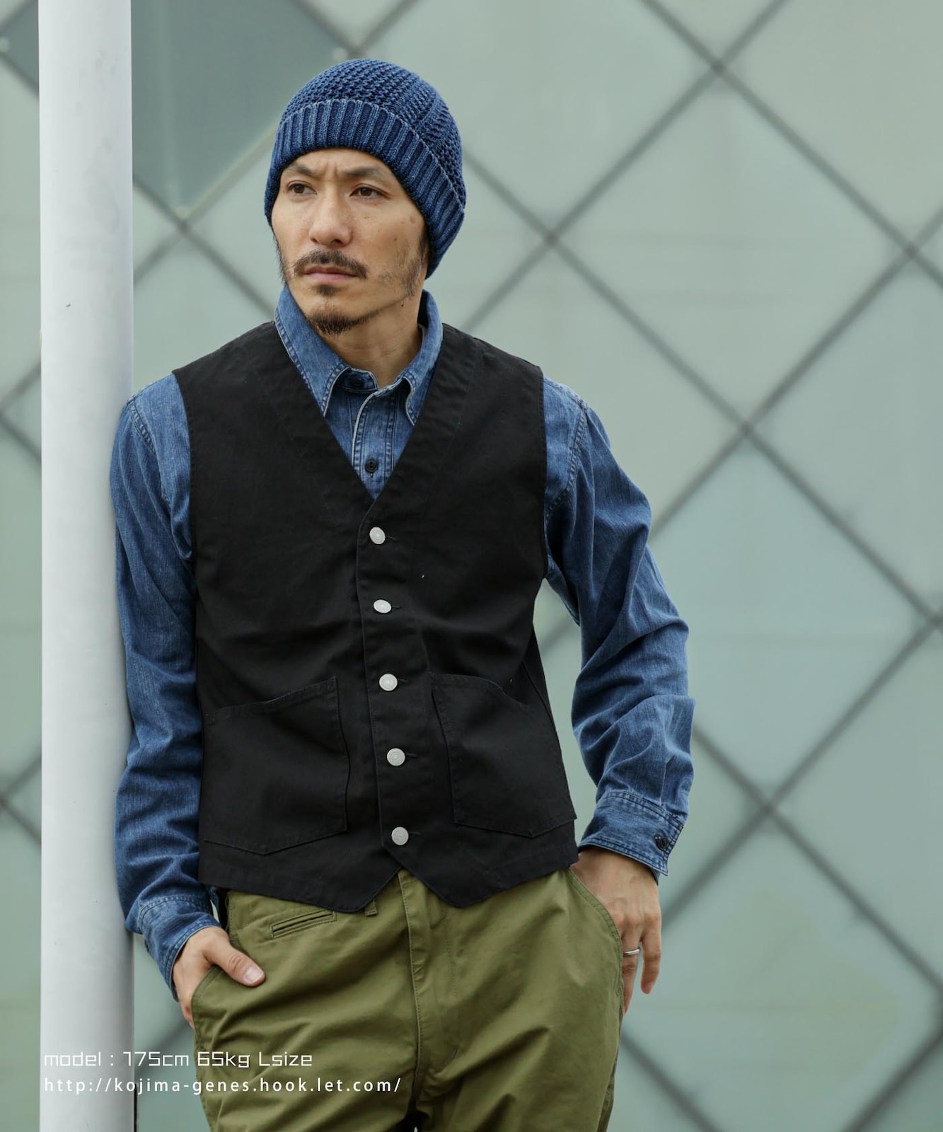 キム ページ fujikinbai work vest / 富士金梅ワークベスト | Tops,ベスト