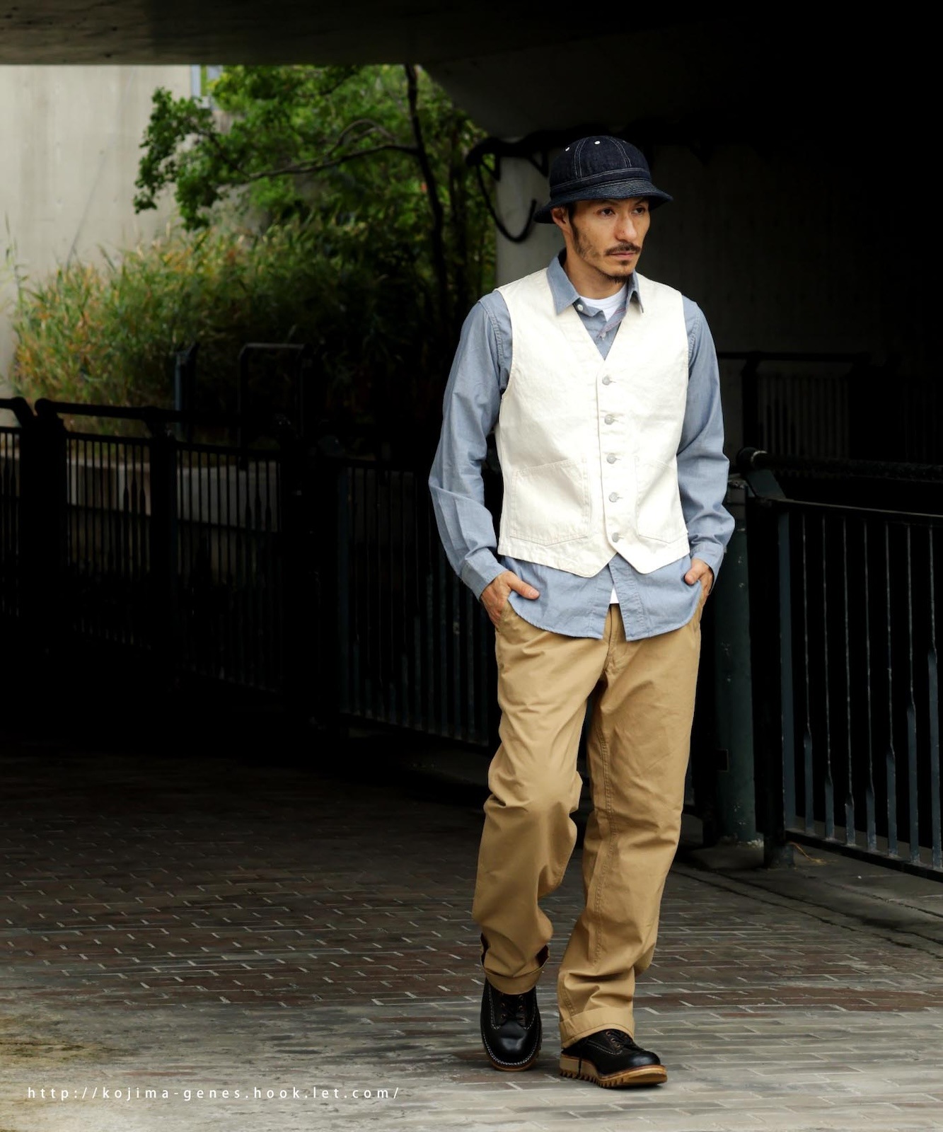 Fujikinbai Work Vest / 富士金梅ワークベスト | Tops | | 児島